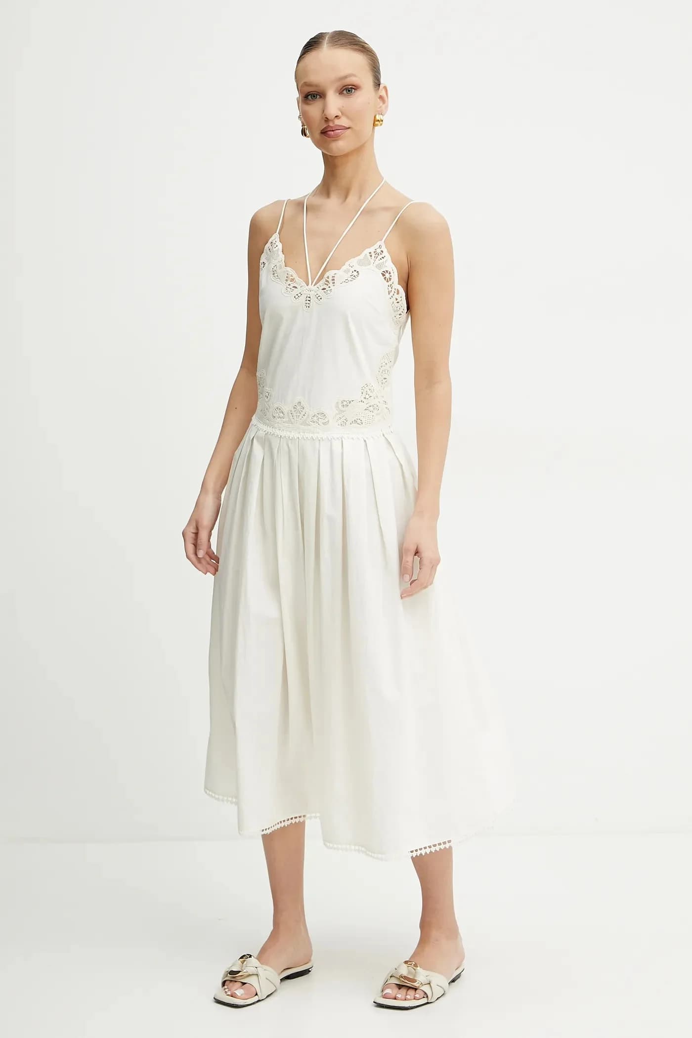 Хлопковое платье - фото 2