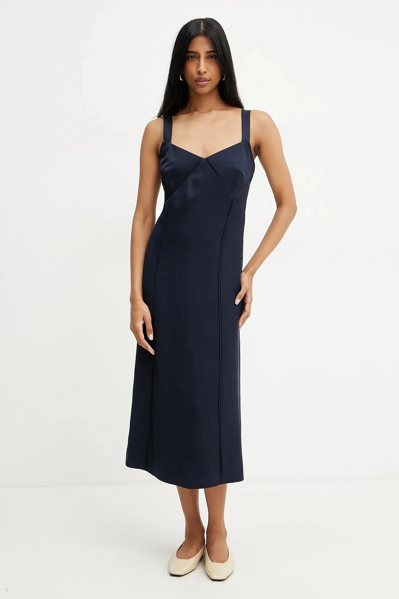 Платье из смесового льна - фото 2