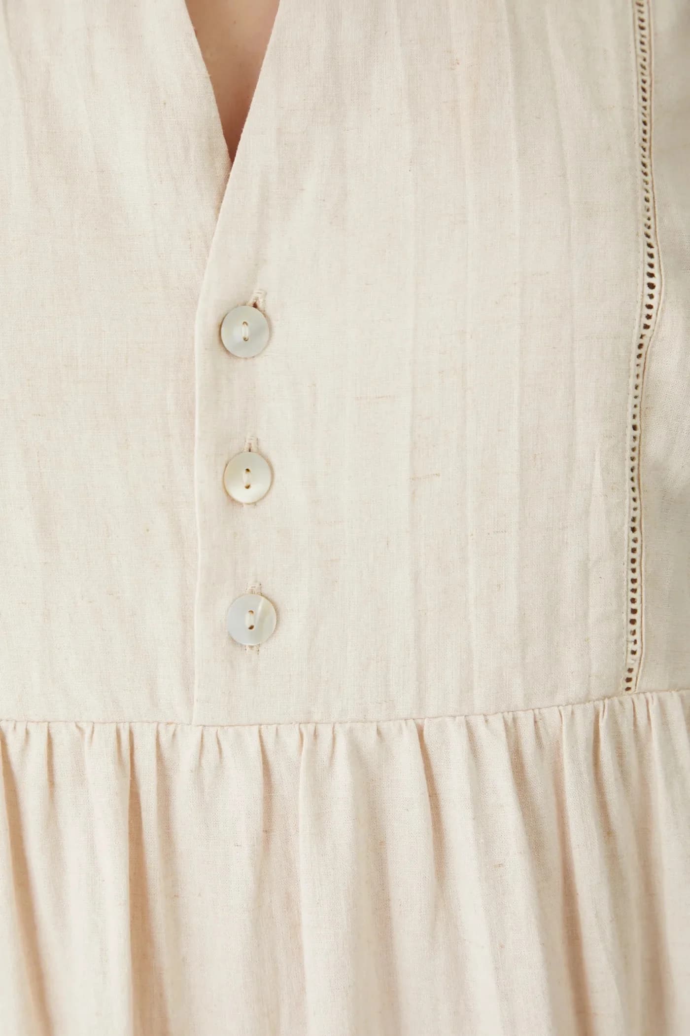 Льняное платье - фото 5