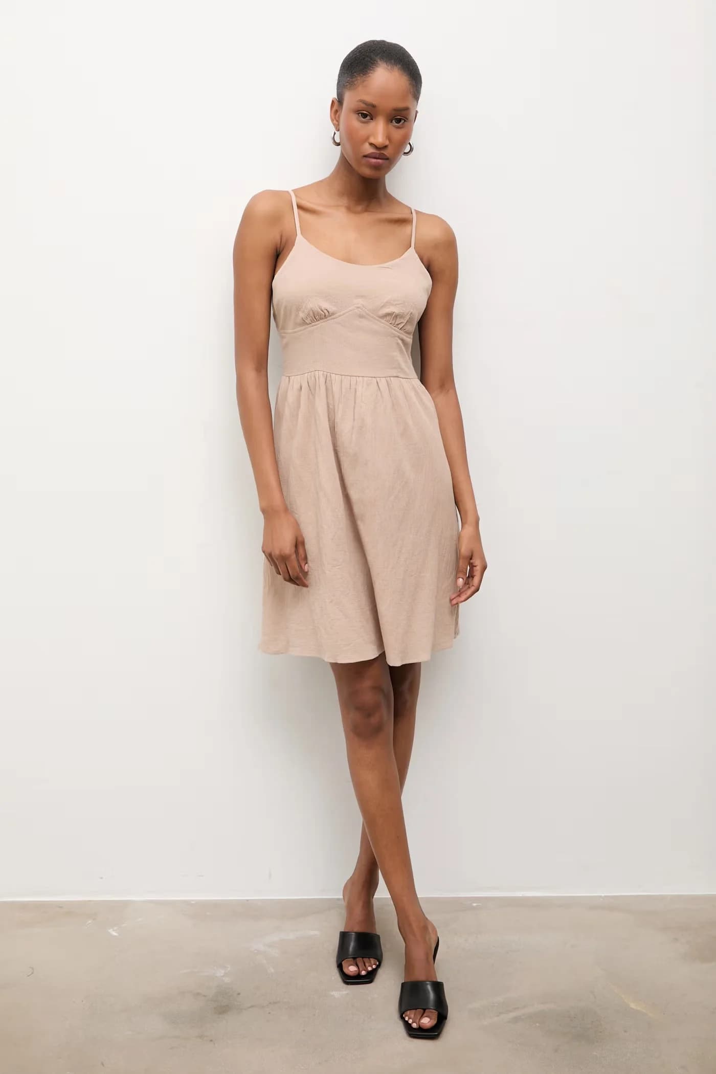 Хлопковое платье - фото 3