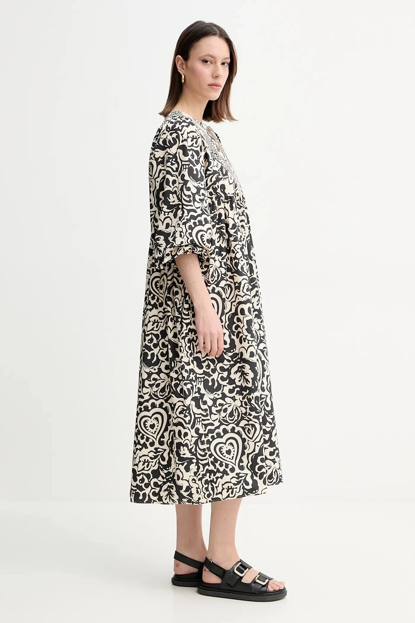 Хлопковое платье - фото 4