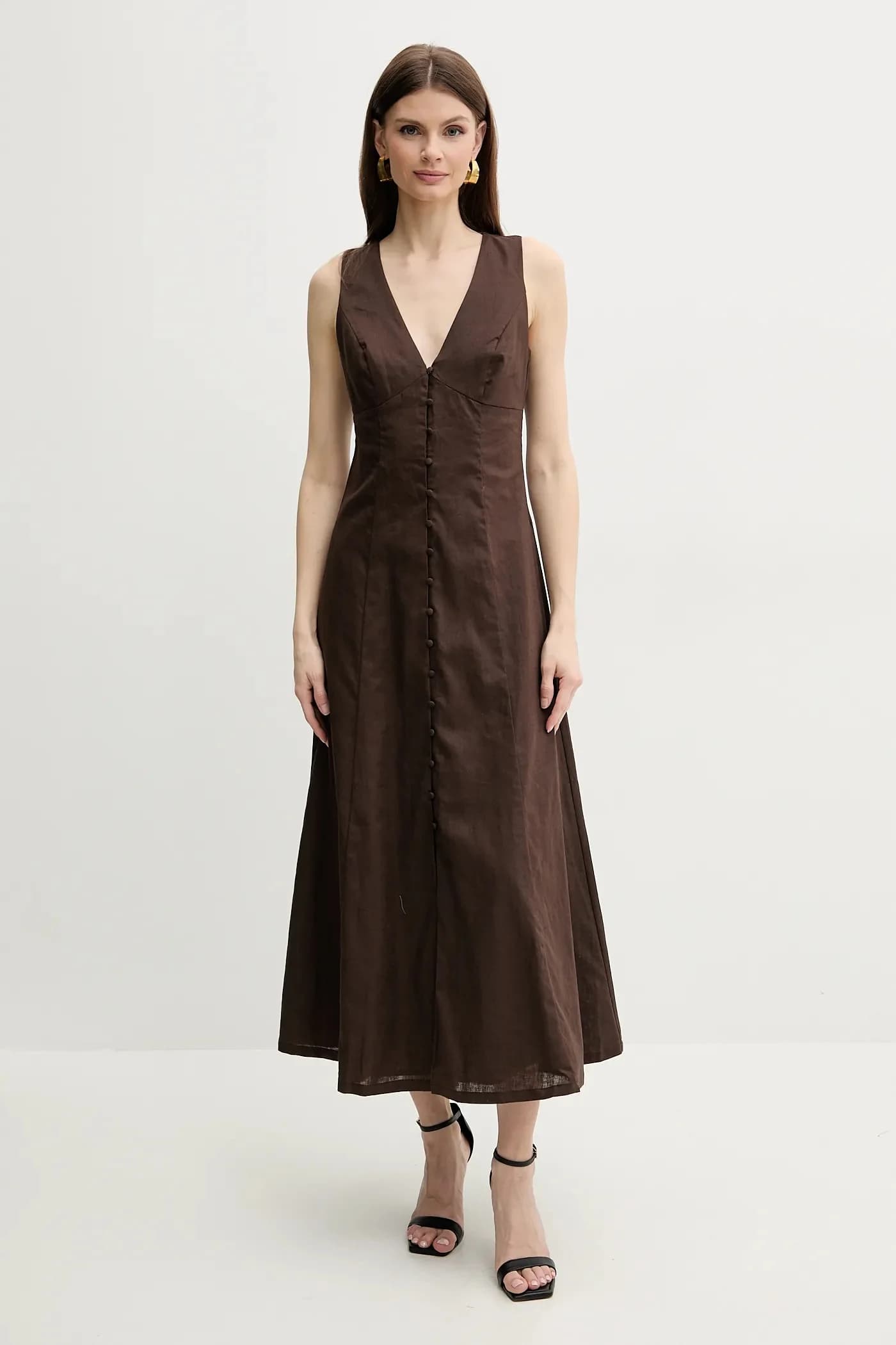 КОРДЕЛИЯ льняное платье - фото 3