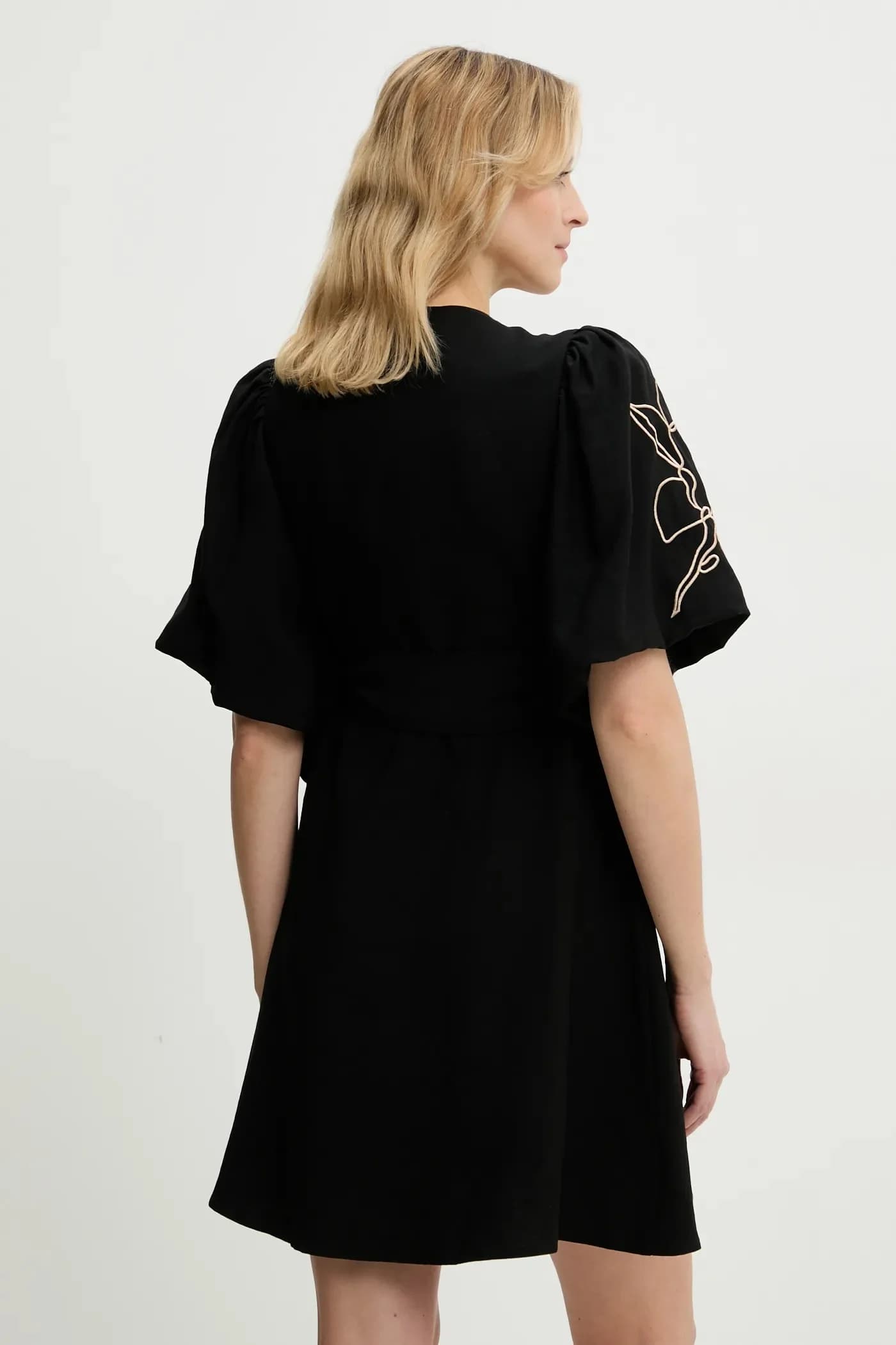 Льняное платье - фото 3