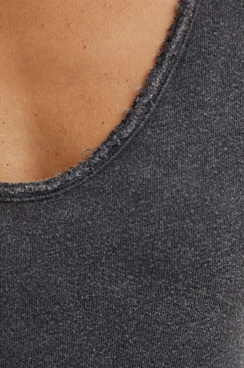 Хлопковый топ DEBARDEUR COL U - фото 5