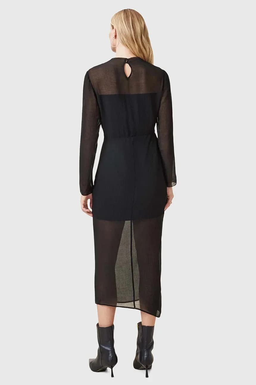 Платье RIZO из смесового шелка - фото 5