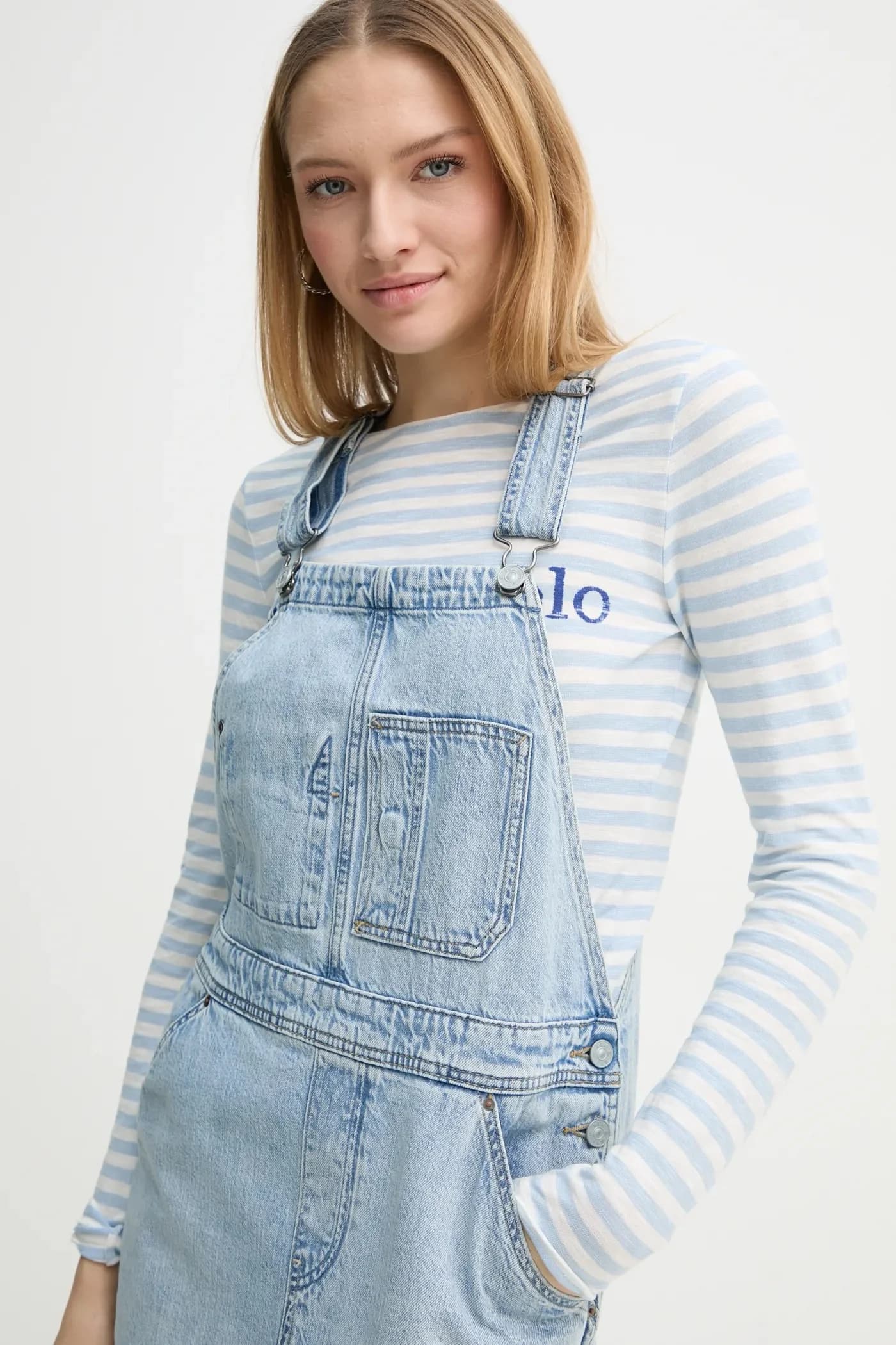 Джинсовое платье - фото 4