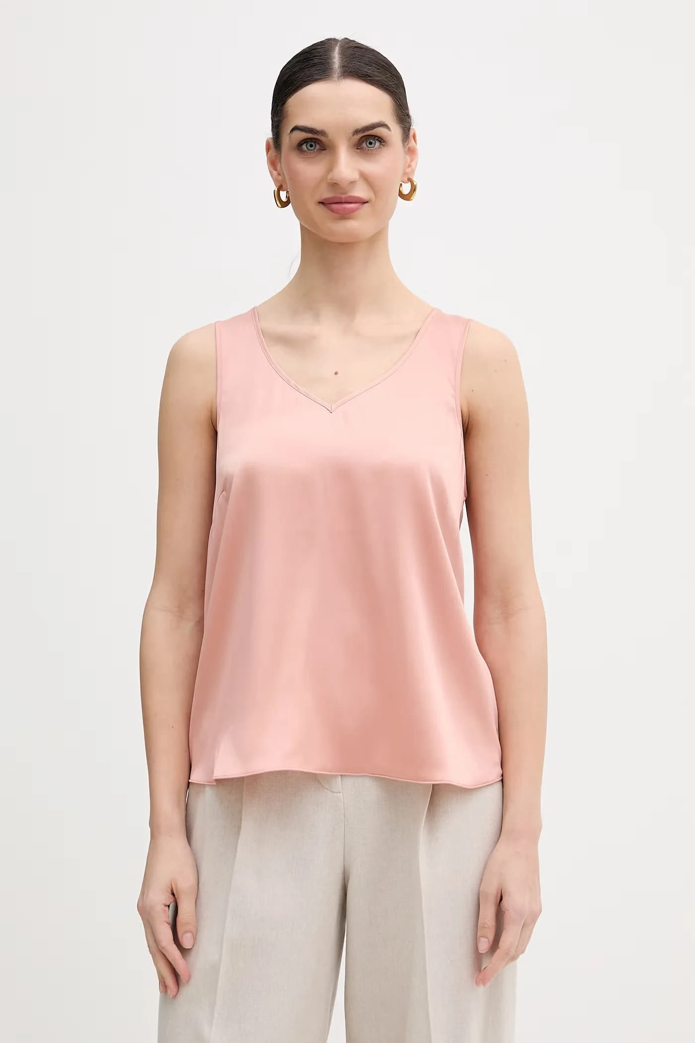 Шелковый топ