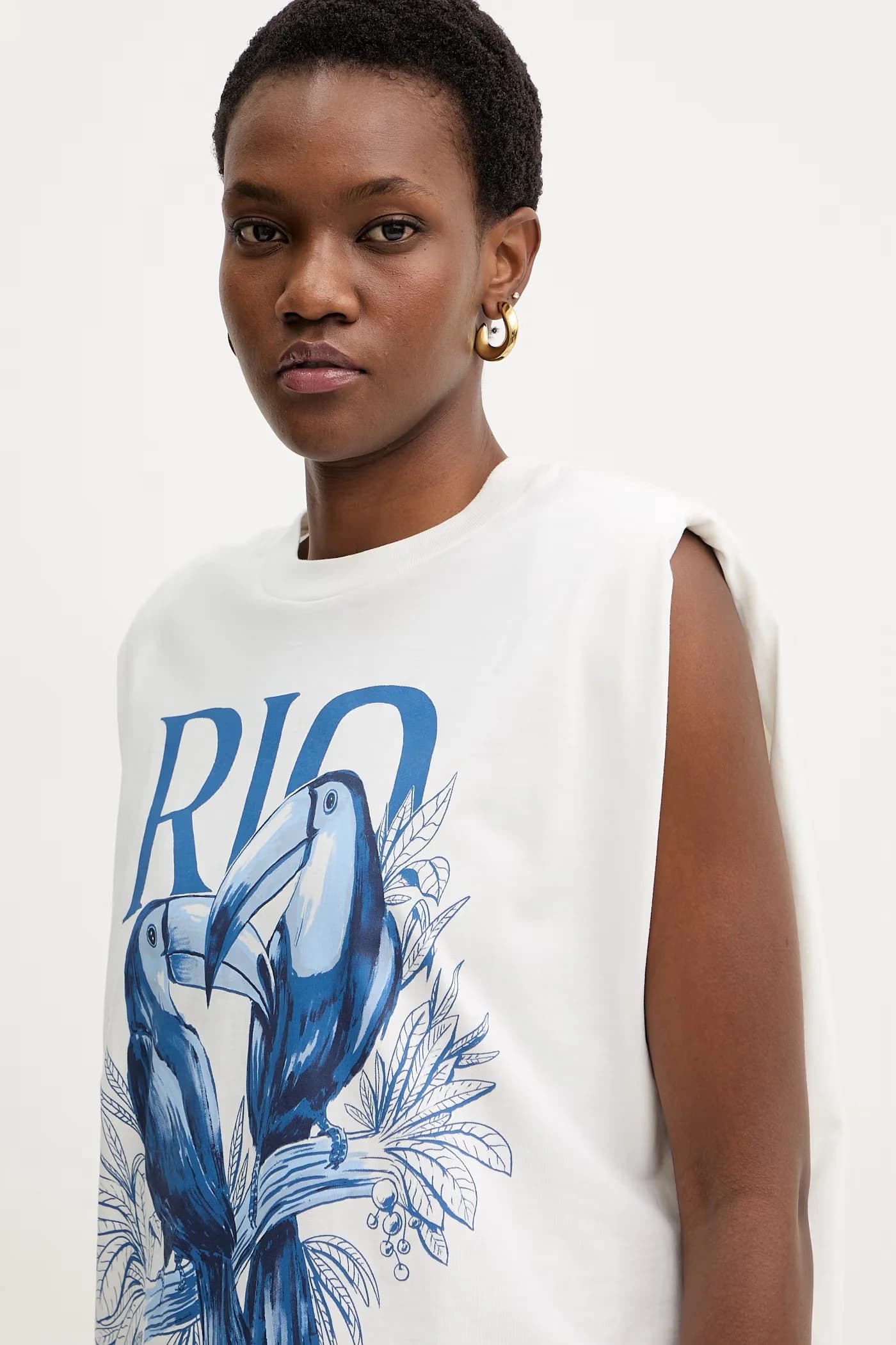 Хлопковый топ - фото 4