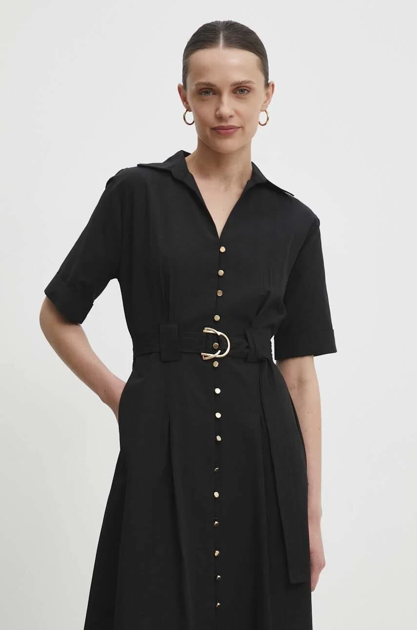 Хлопковое платье - фото 4