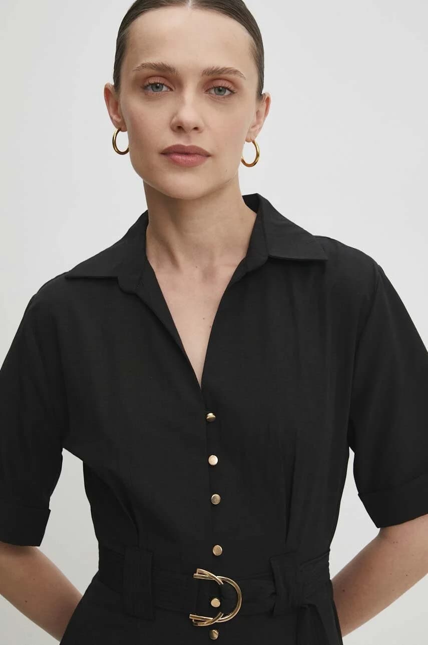 Хлопковое платье - фото 5