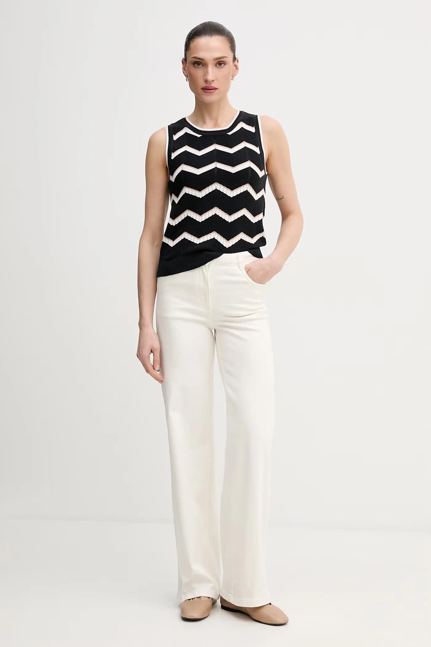 Хлопковый топ - фото 2