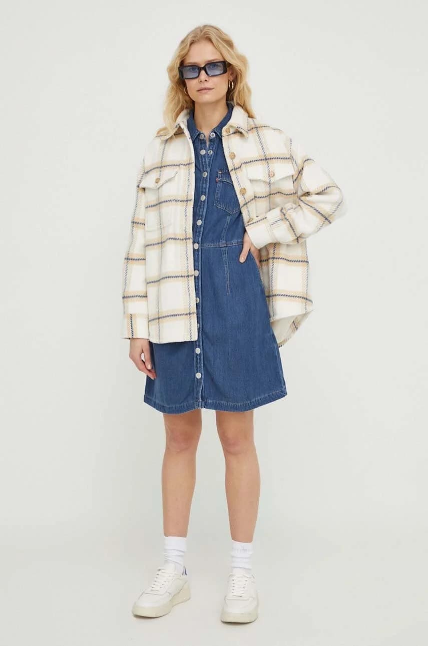 Джинсовое платье - фото 2