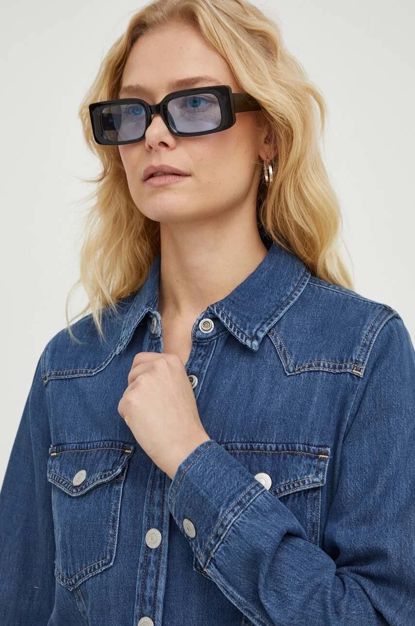 Джинсовое платье - фото 4