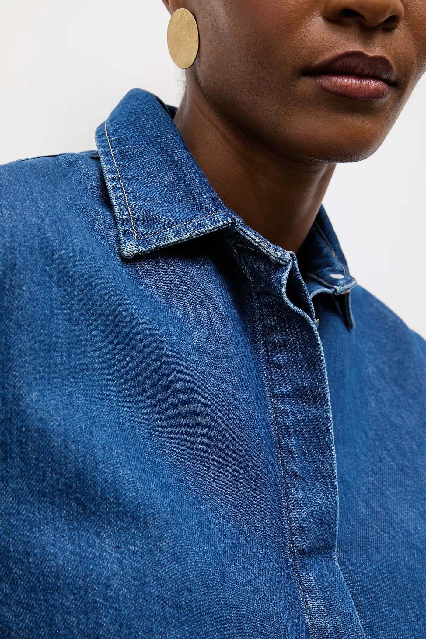 Джинсовое летнее платье - фото 8