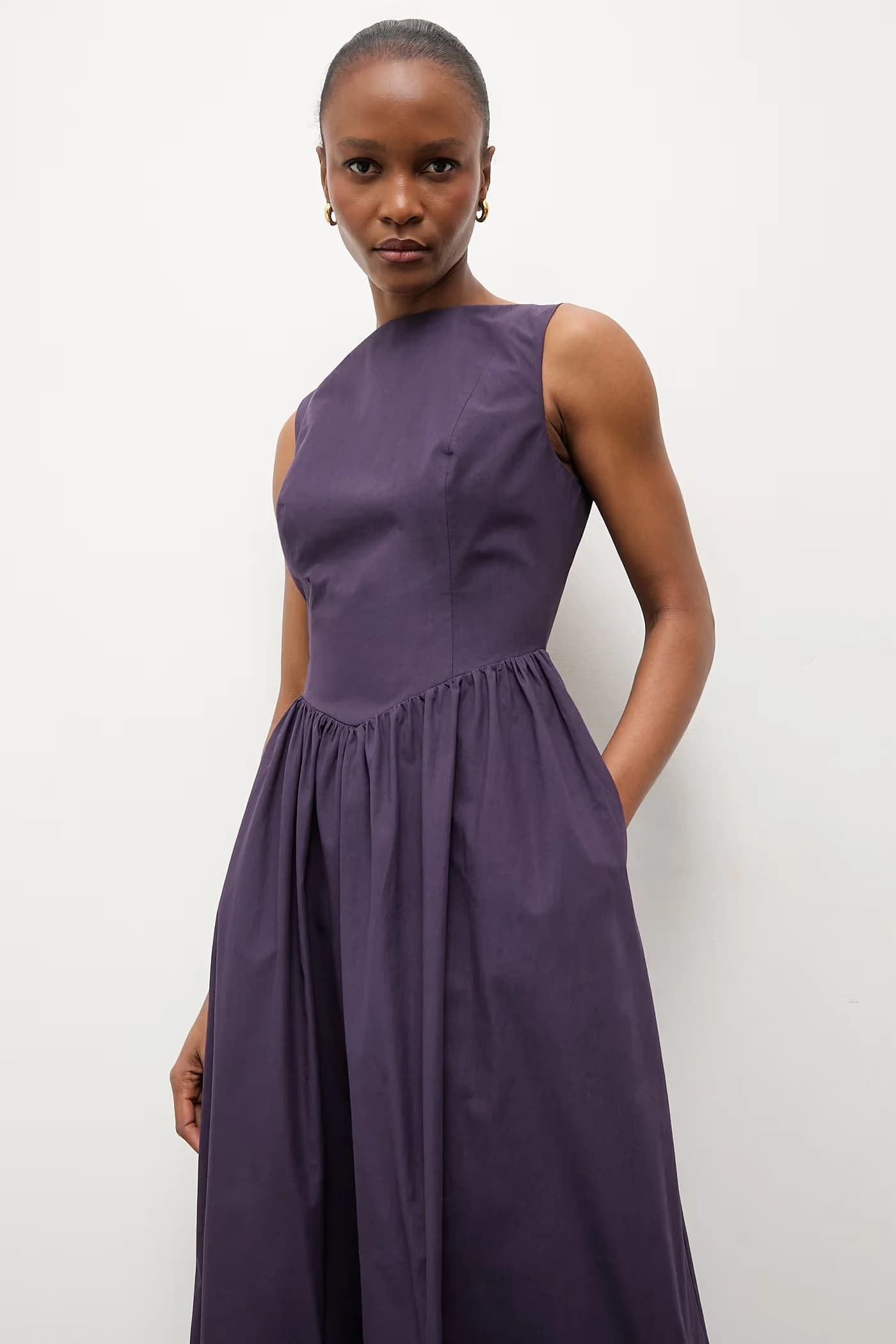 Хлопковое платье - фото 4