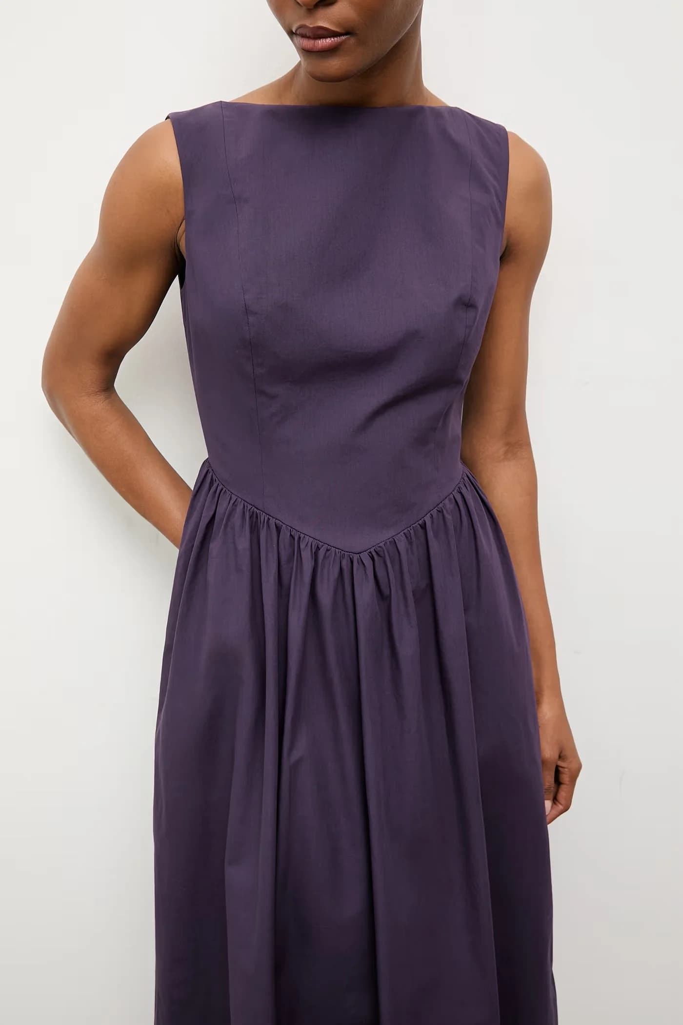 Хлопковое платье - фото 5