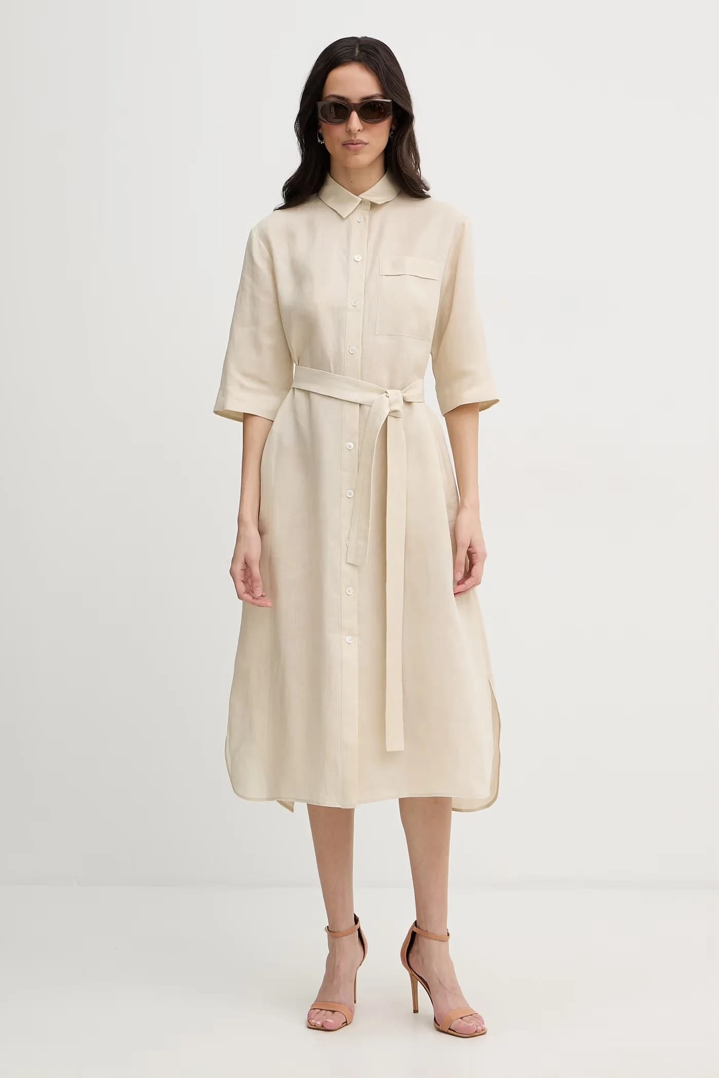 TABELLA льняное летнее платье - фото 2