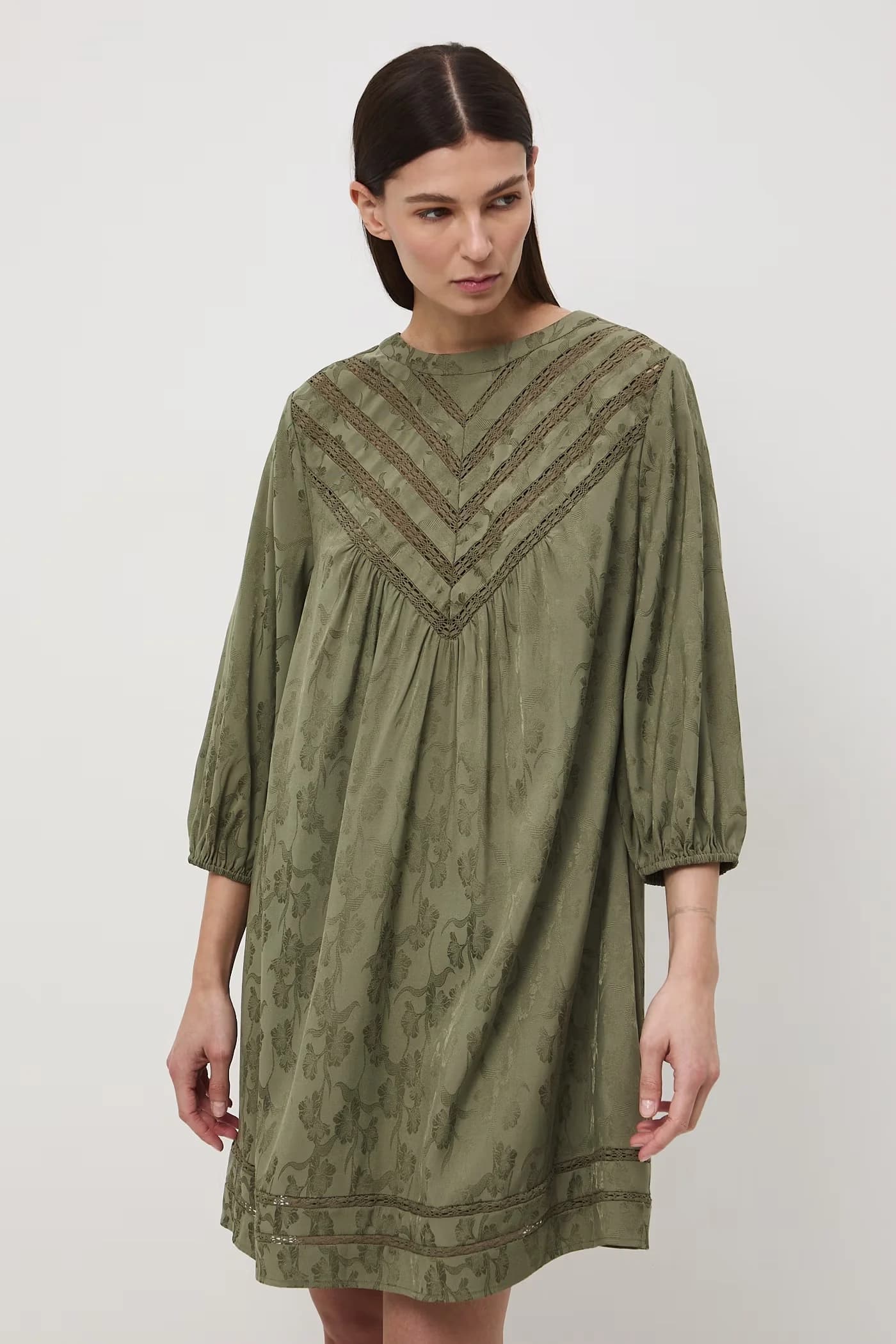 Платье оверсайз с вискозой - фото 2