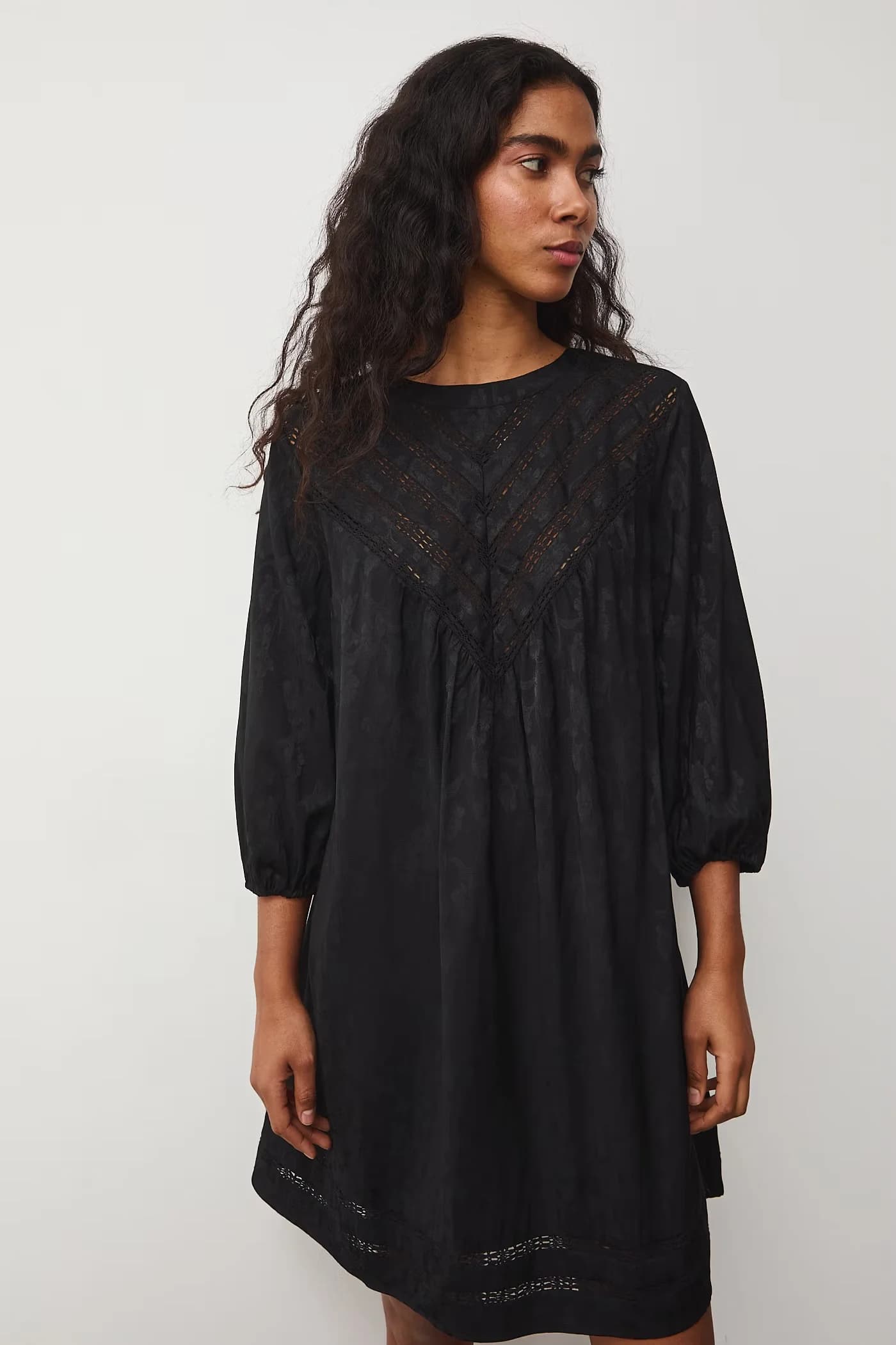 Платье оверсайз с вискозой - фото 2