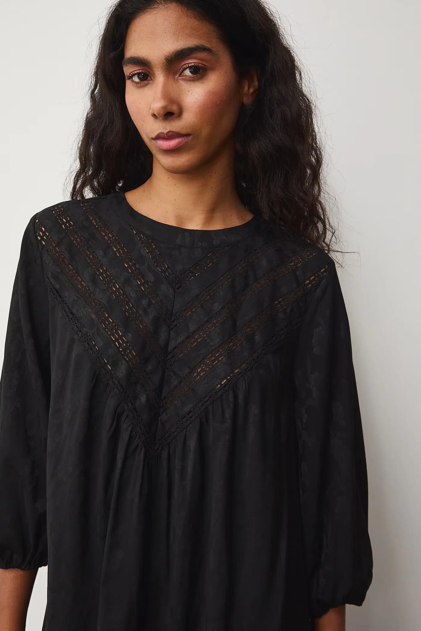 Платье оверсайз с вискозой - фото 4