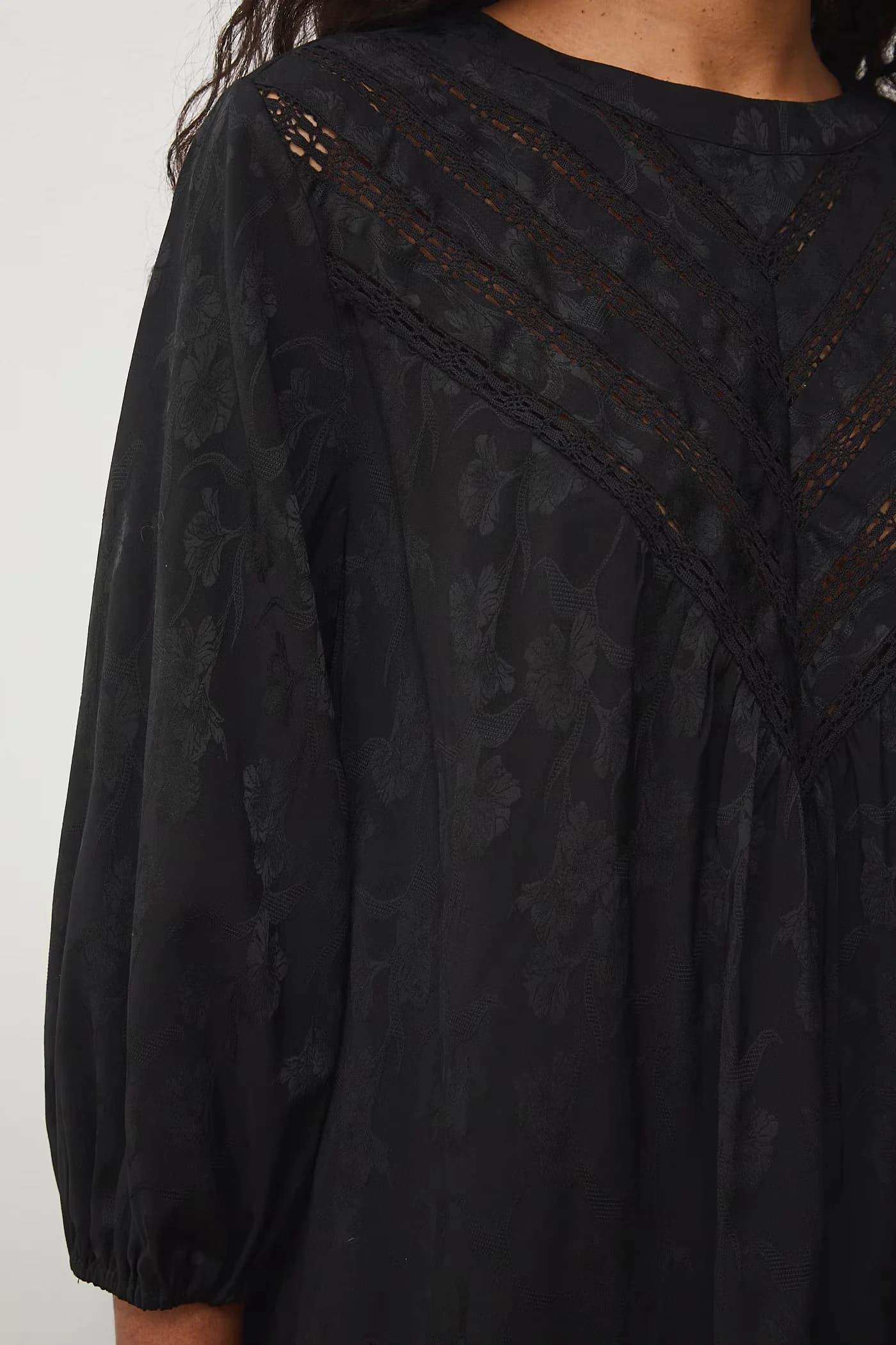 Платье оверсайз с вискозой - фото 5