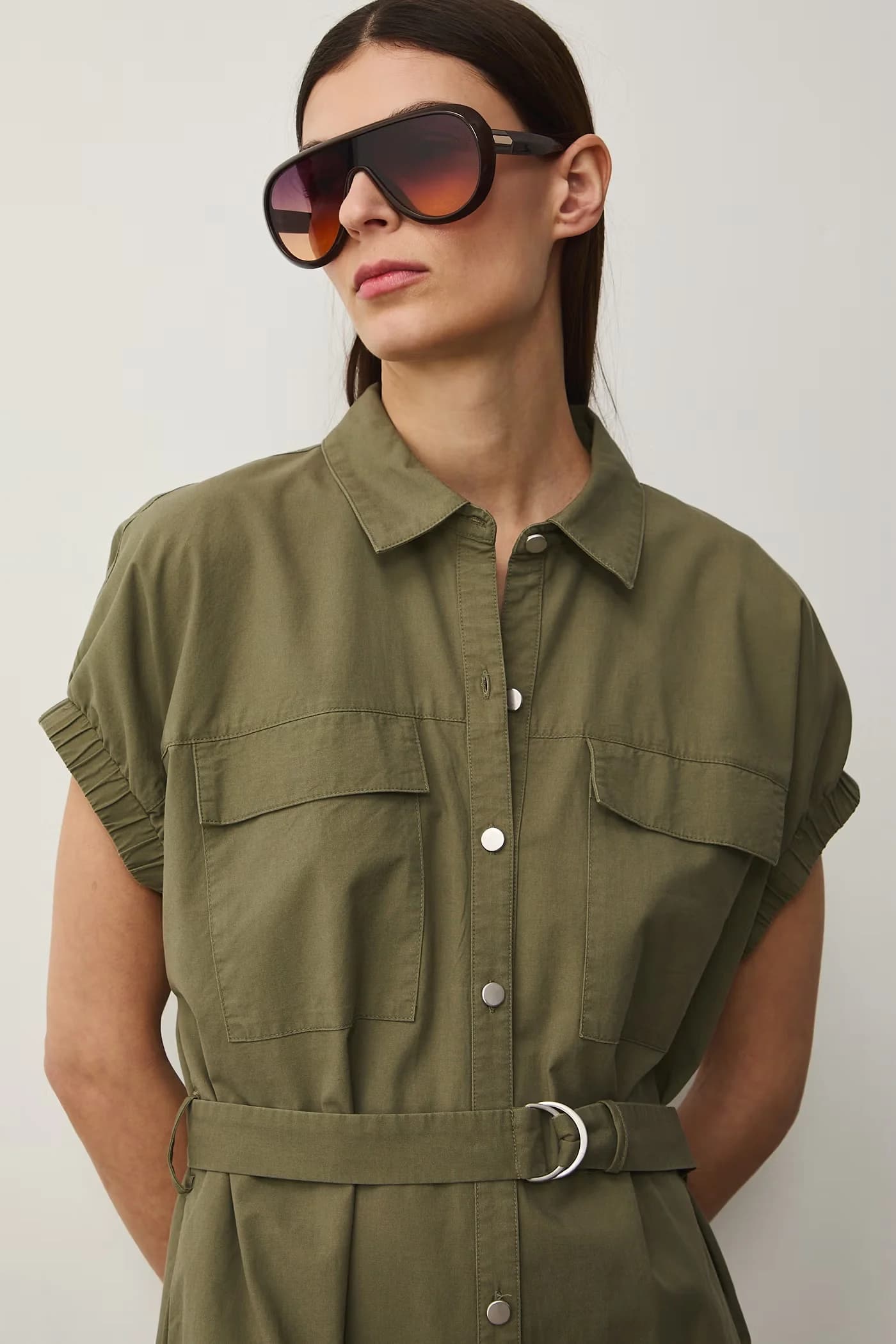 Платье-рубашка - фото 4