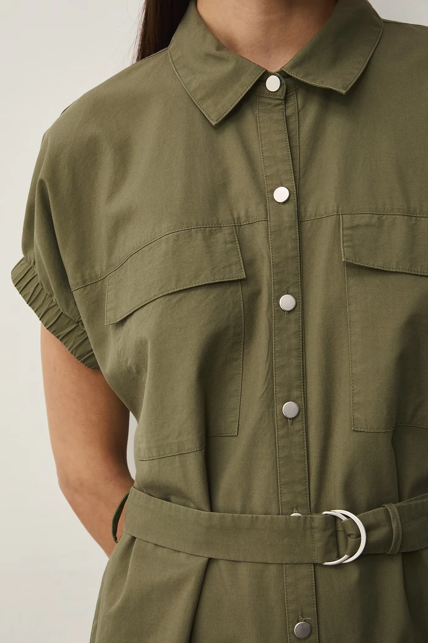 Платье-рубашка - фото 5