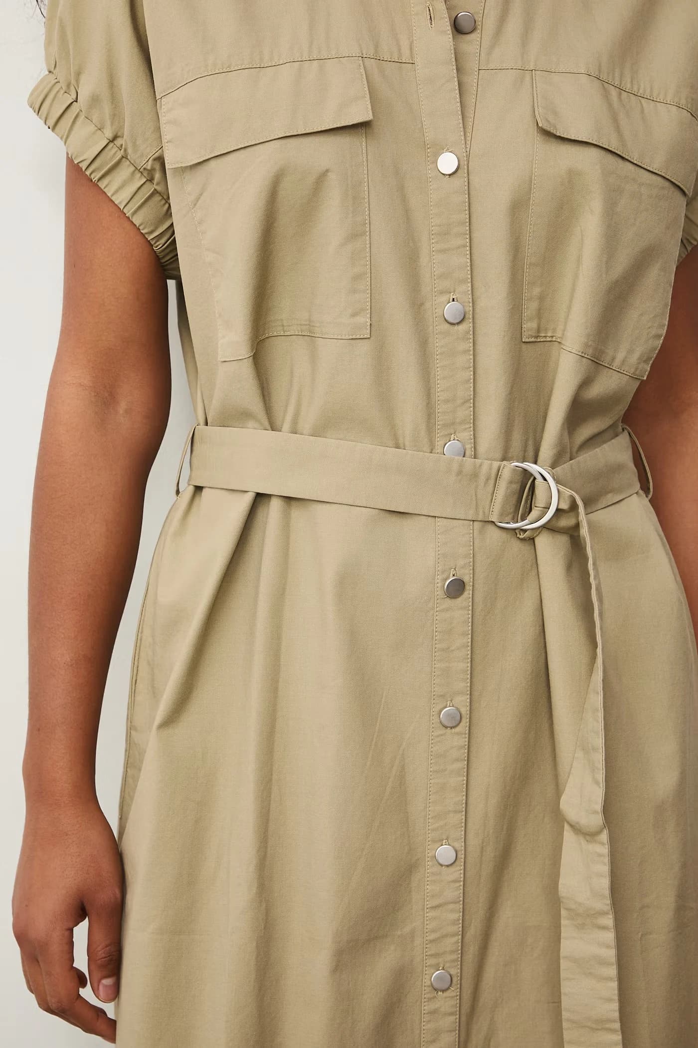 Платье-рубашка - фото 5