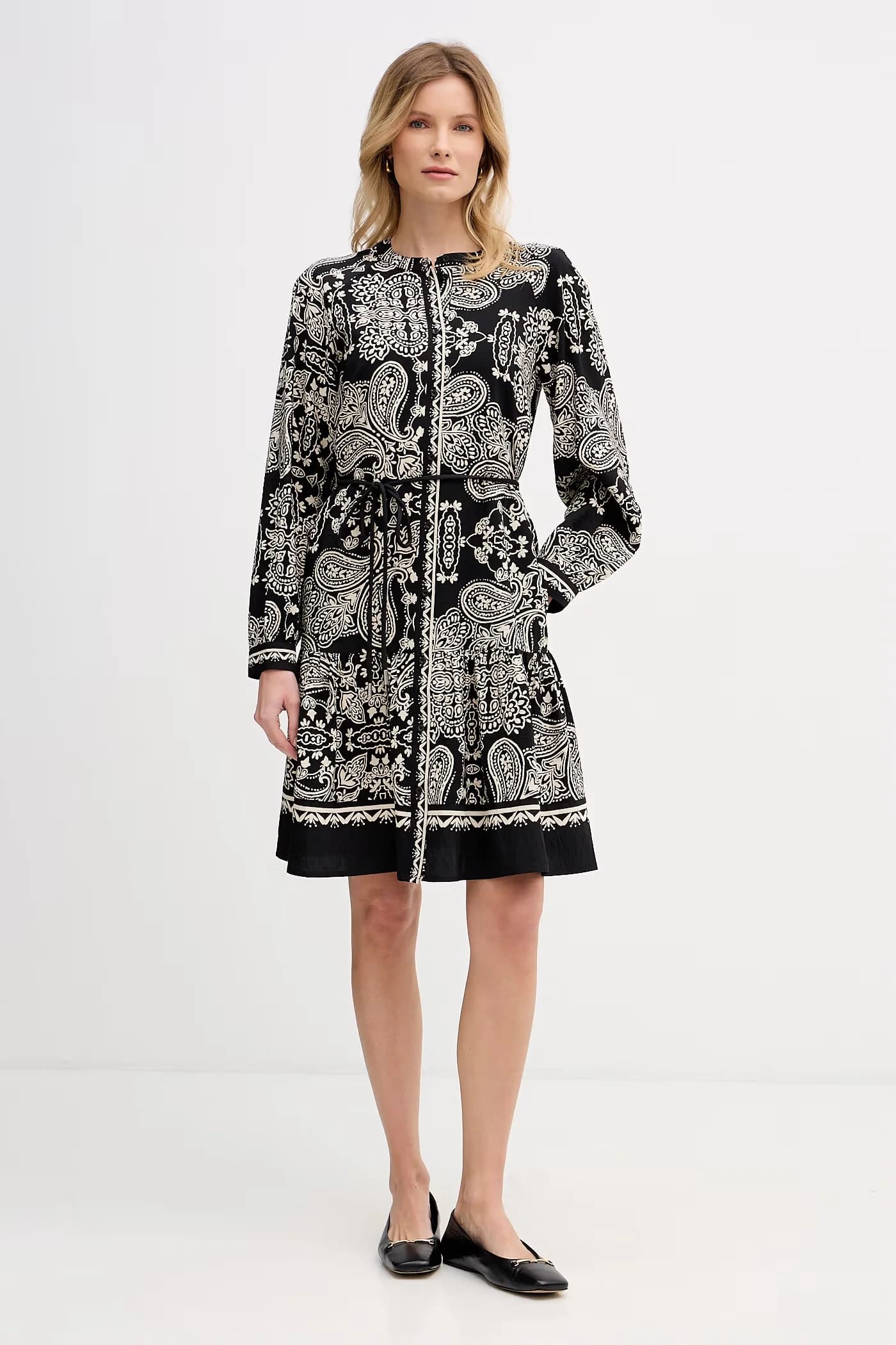 Летнее платье из вискозы