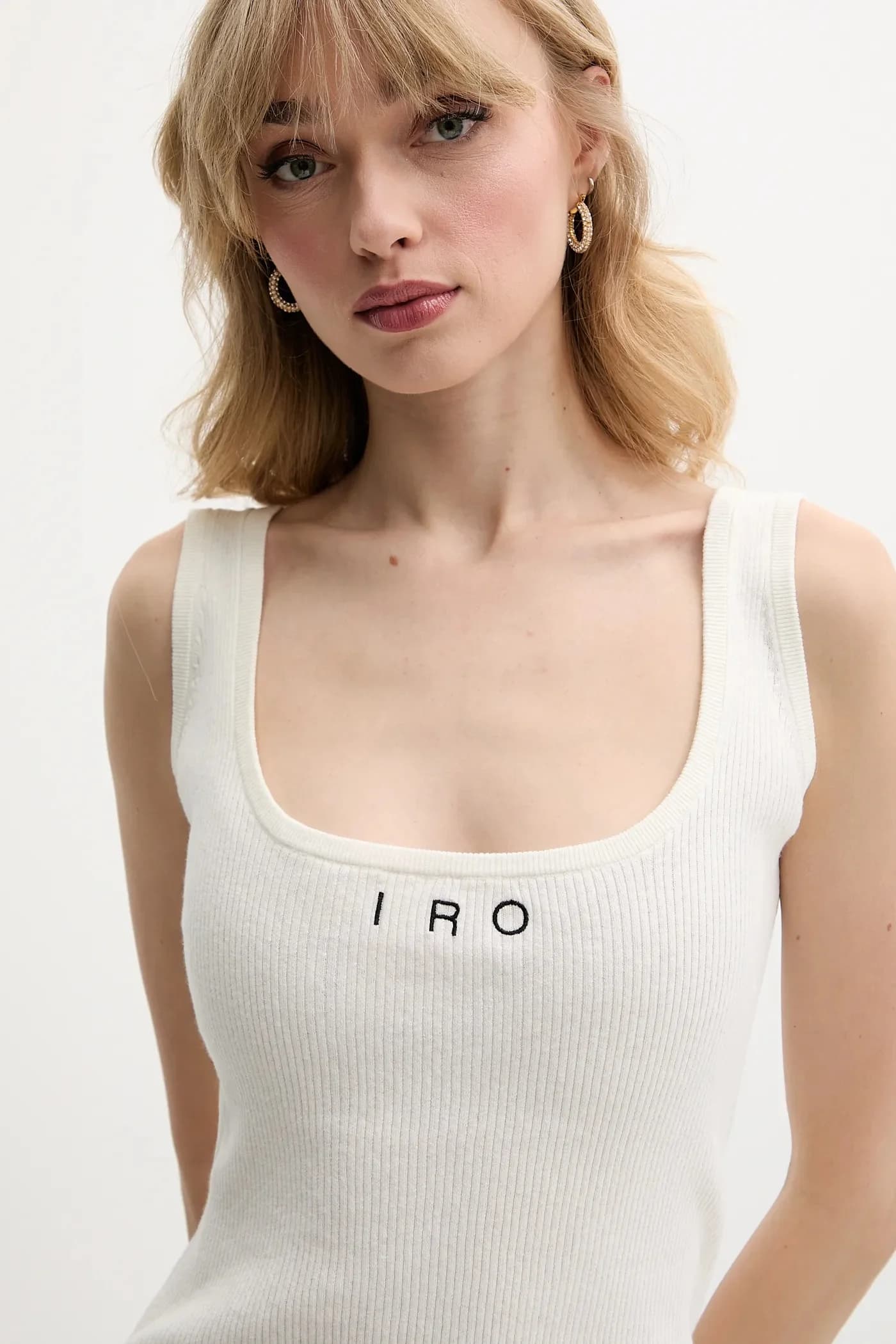 Топ из смесового льна - фото 4