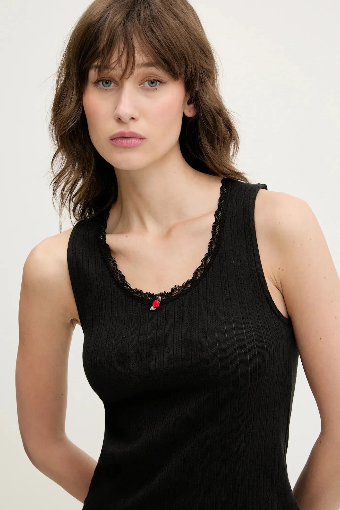 Хлопковый топ - фото 4