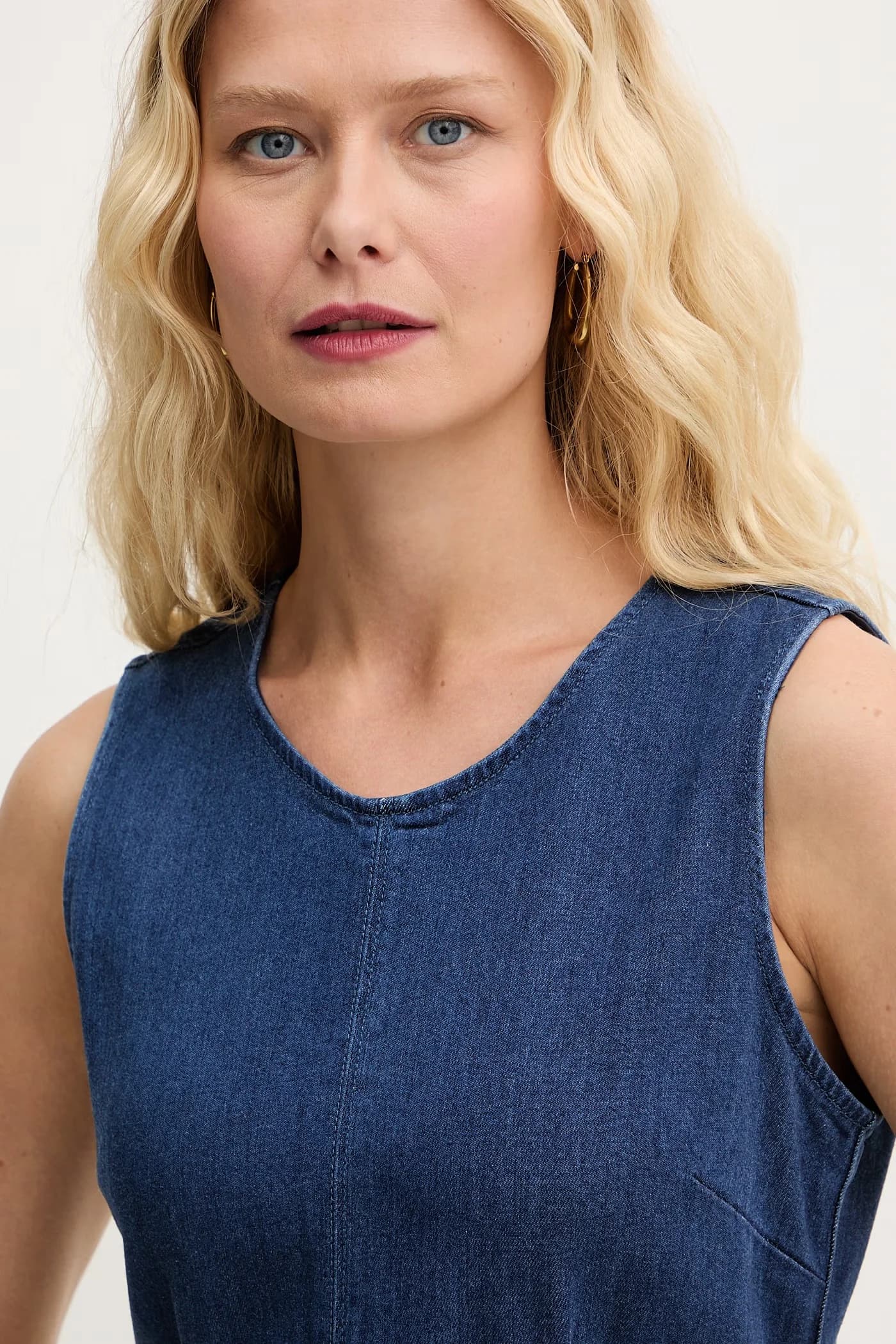 DAHLIA джинсовое летнее платье - фото 4