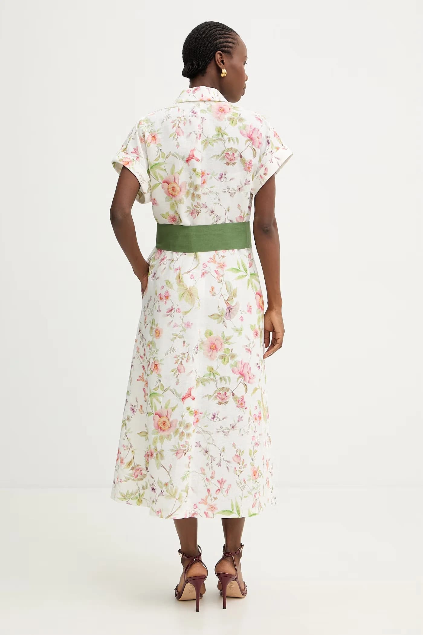 Льняное платье из пилеи - фото 3