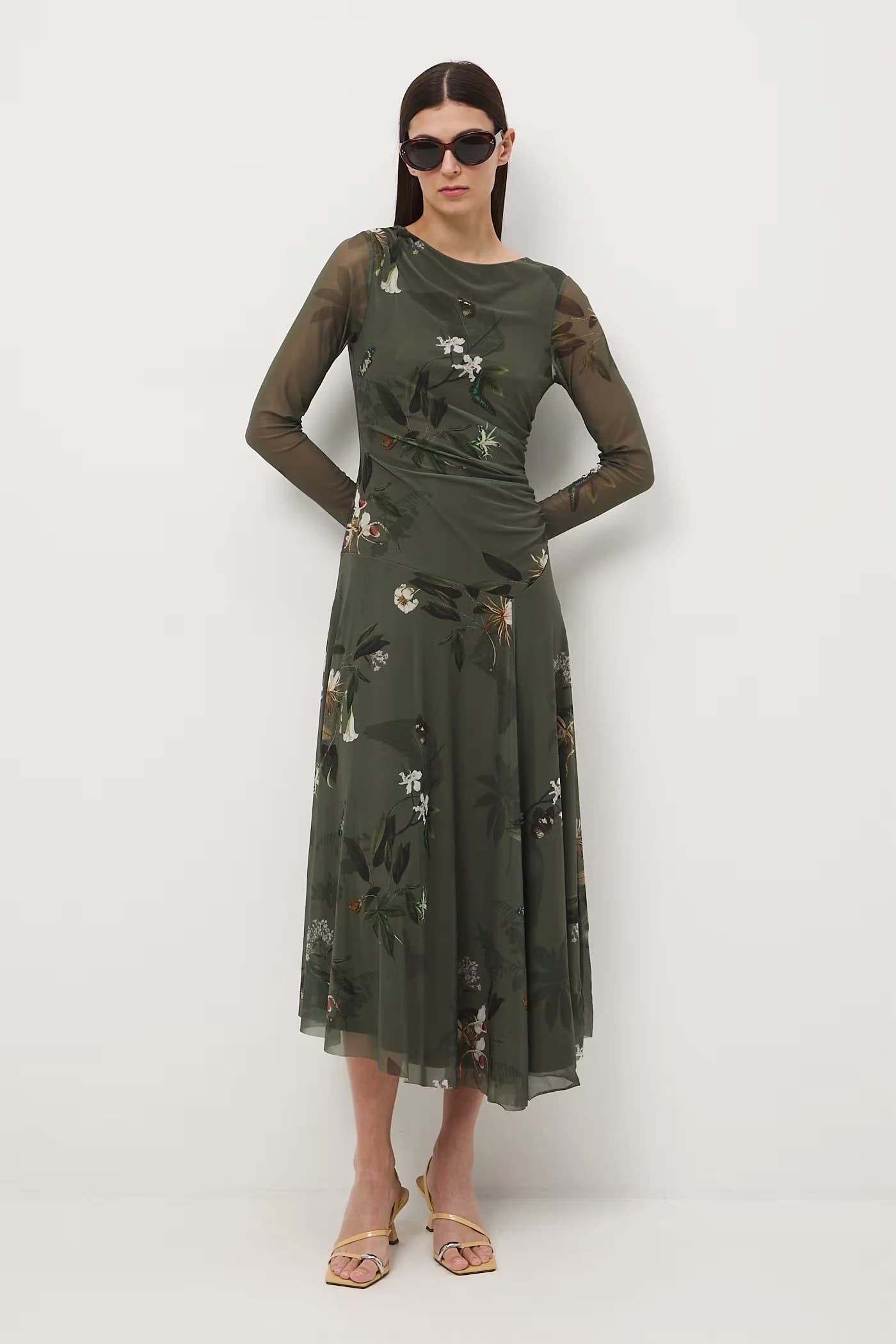 Асимметричное платье