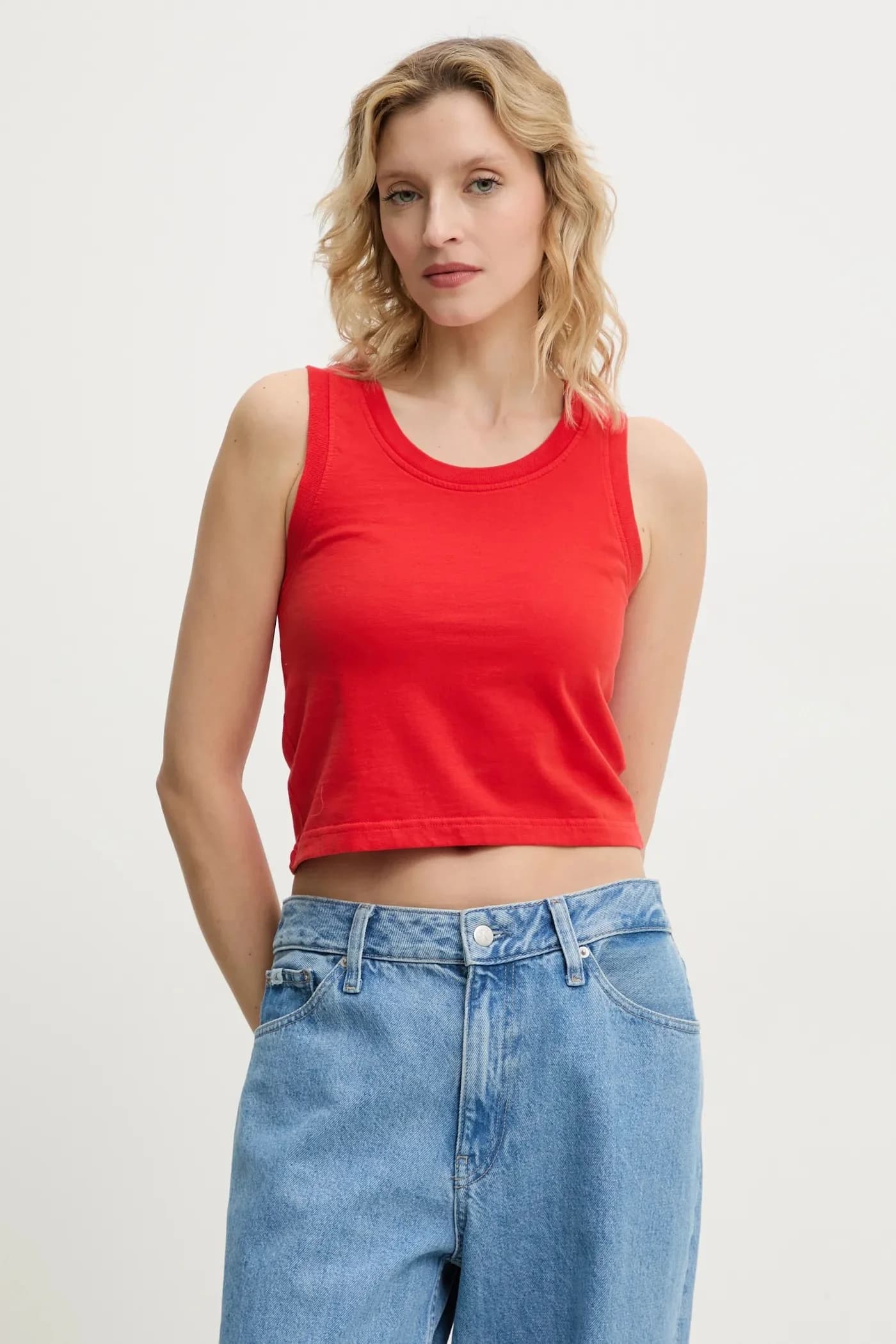 Хлопковый топ - фото 4