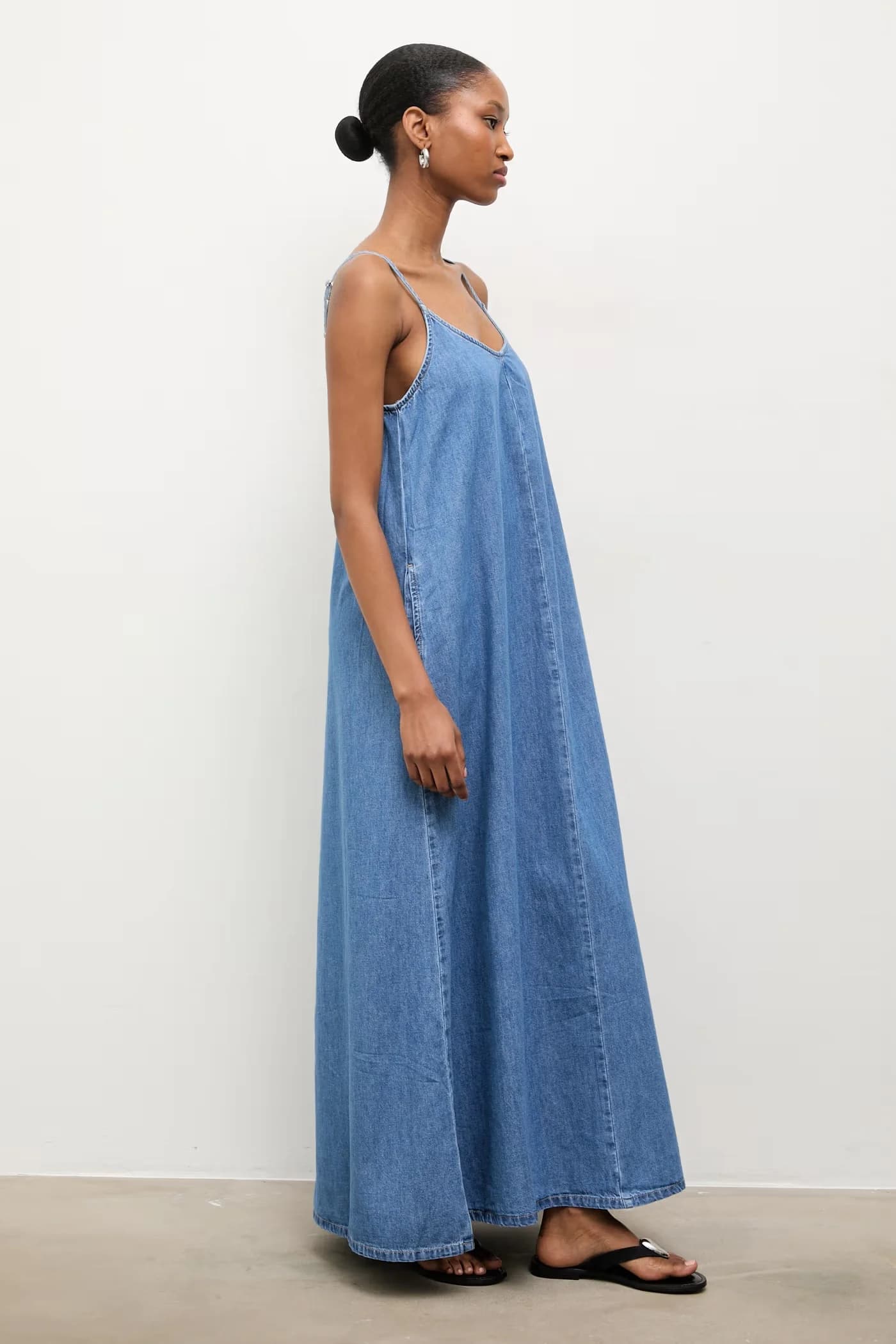 Джинсовое платье - фото 4