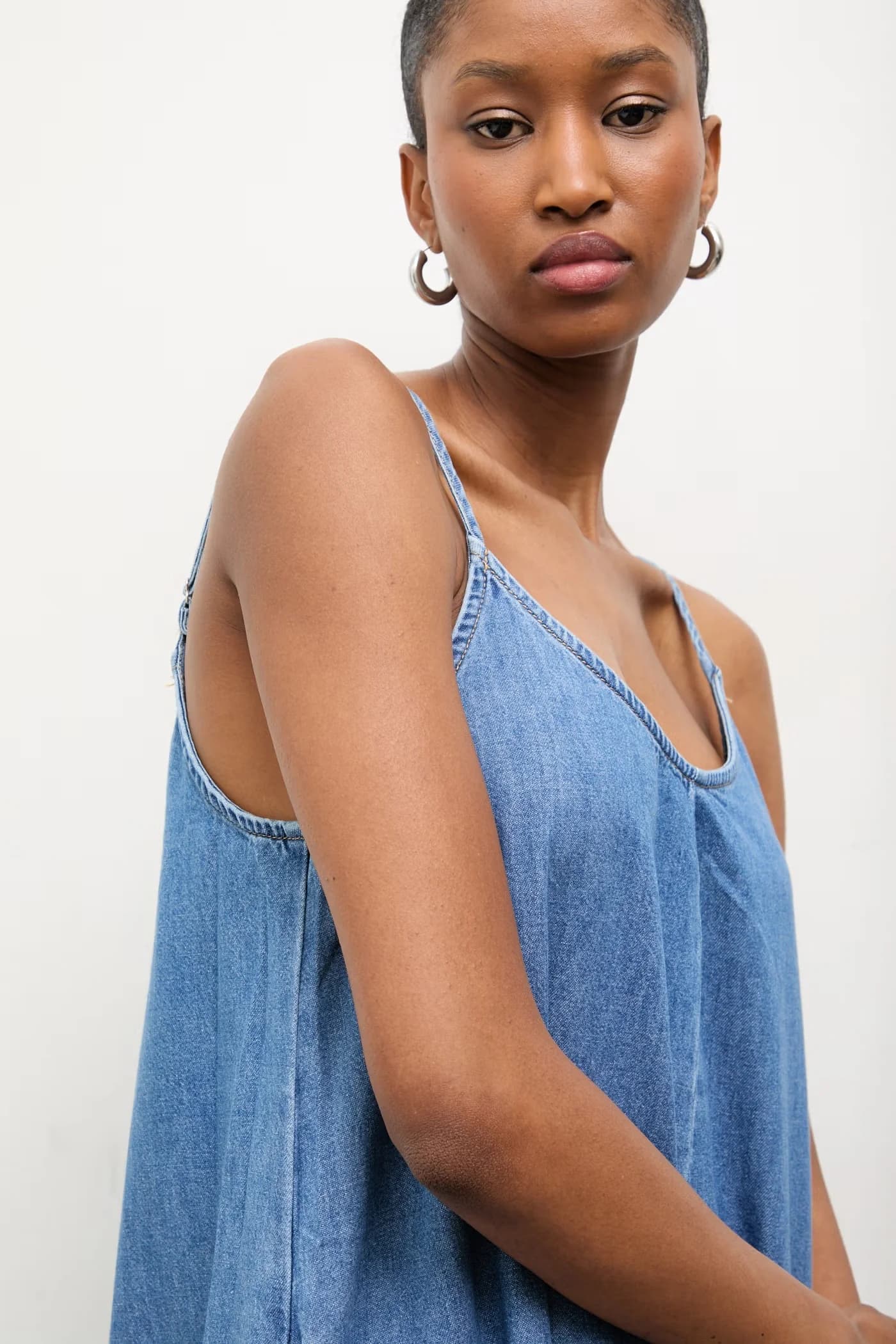 Джинсовое платье - фото 5