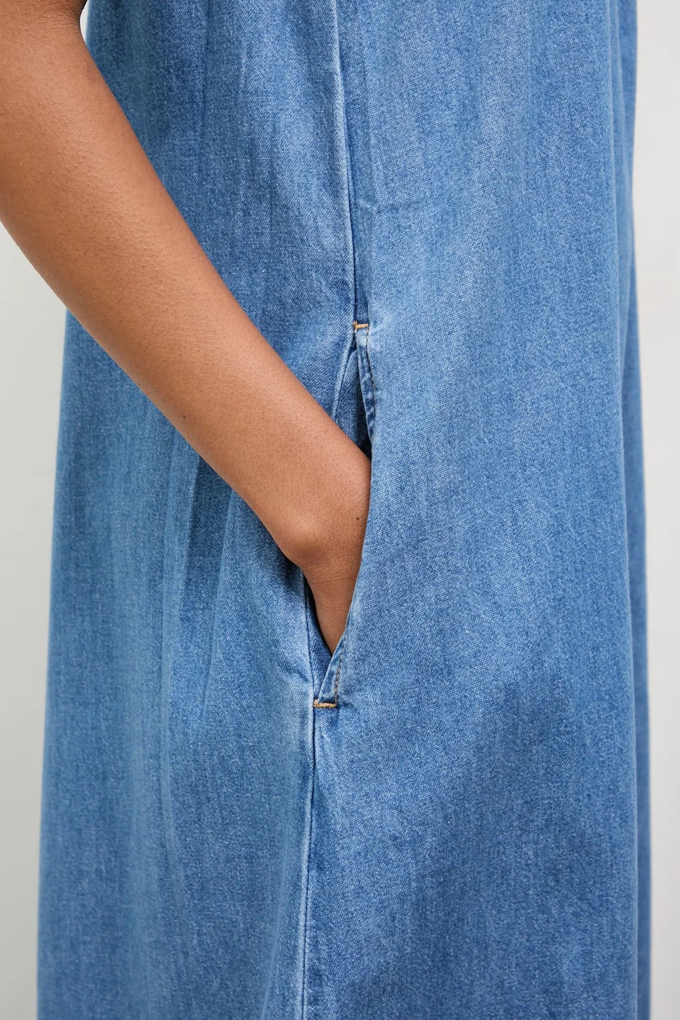 Джинсовое платье - фото 6