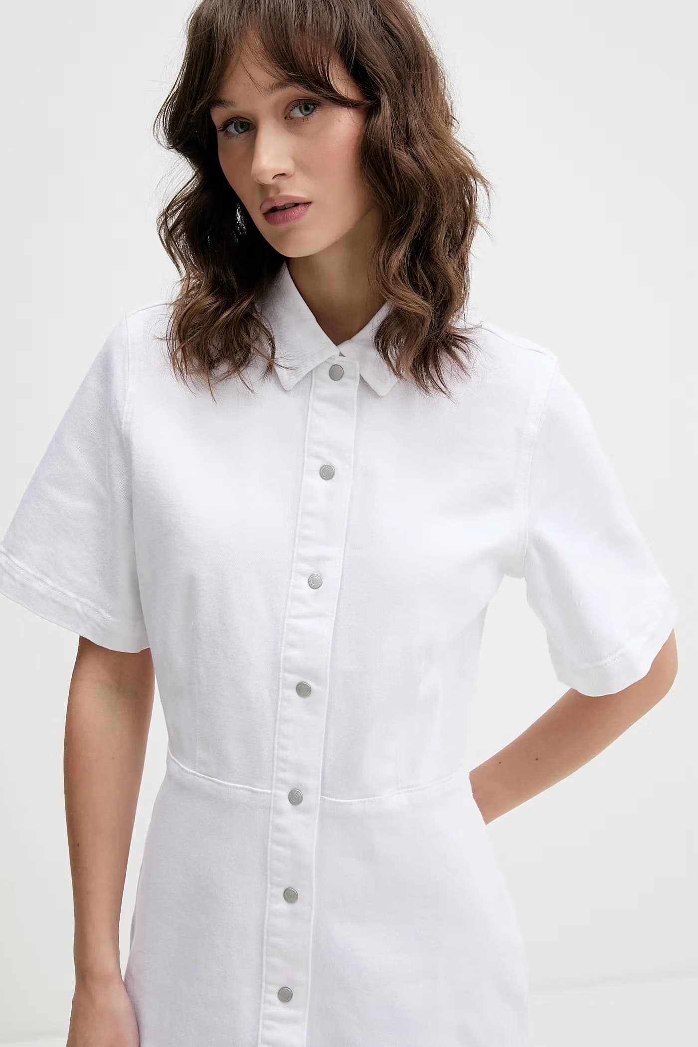 Джинсовое платье - фото 4