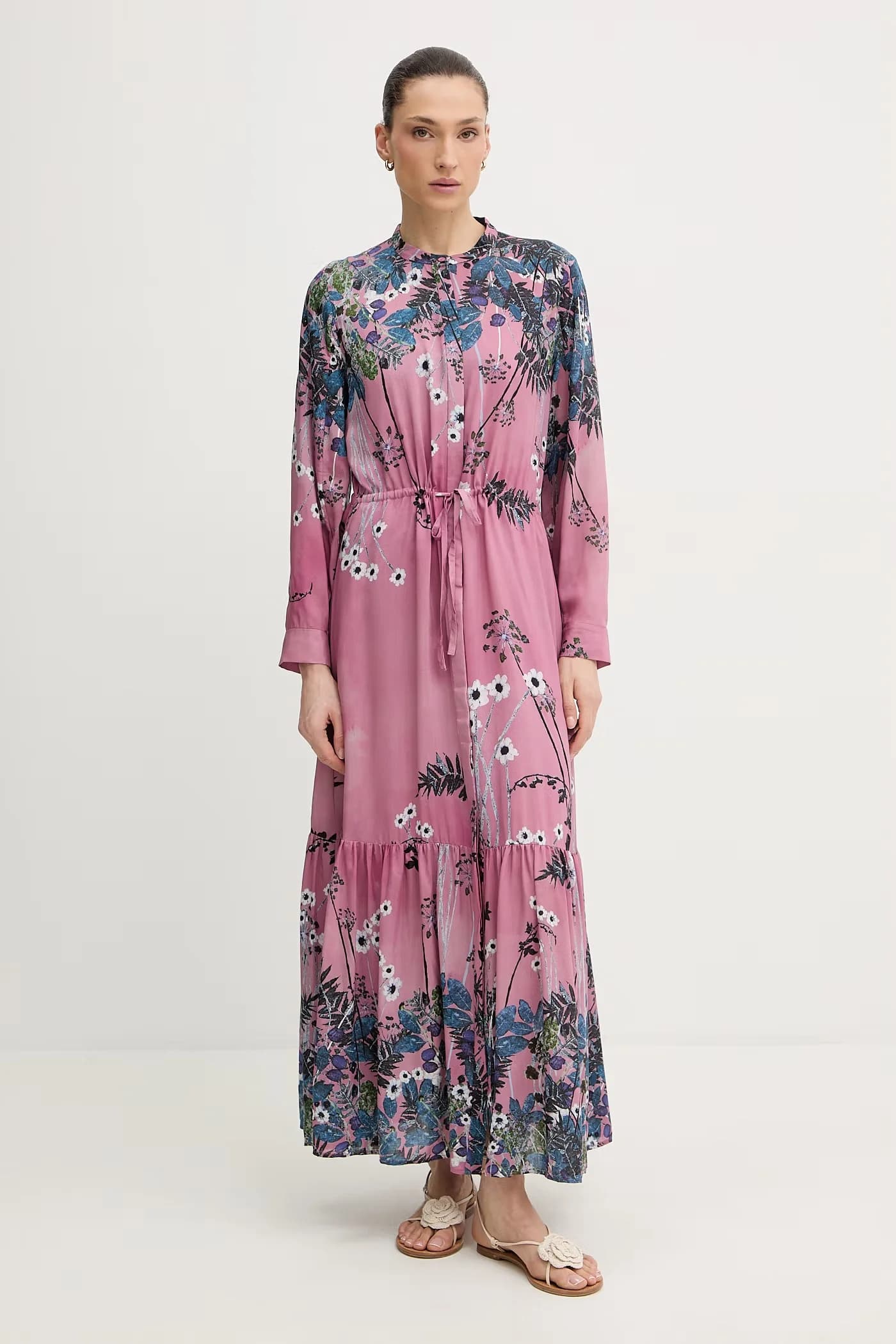 БЕРНАДЕТТА шелковое платье