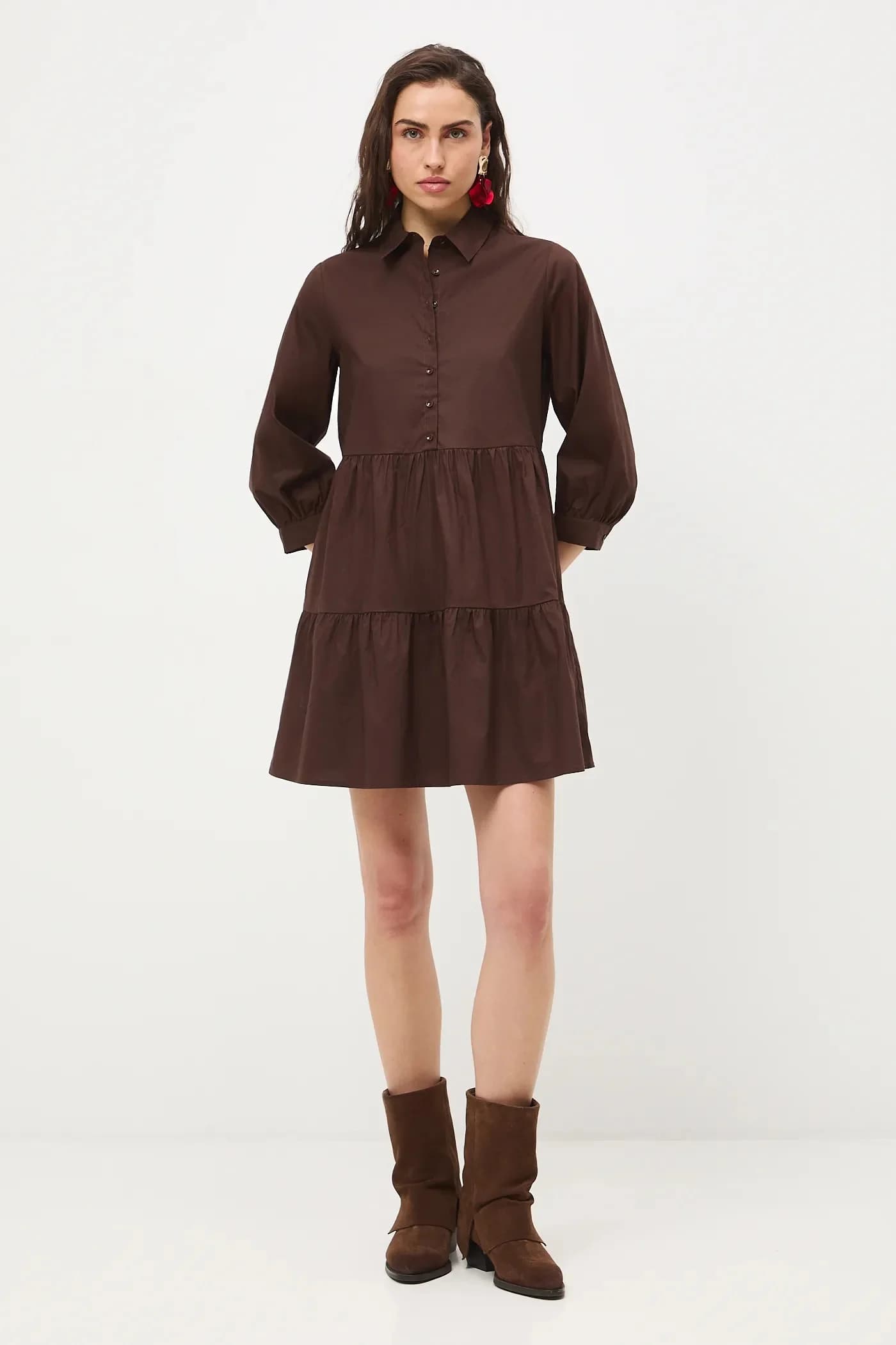 Платье-рубашка - фото 2