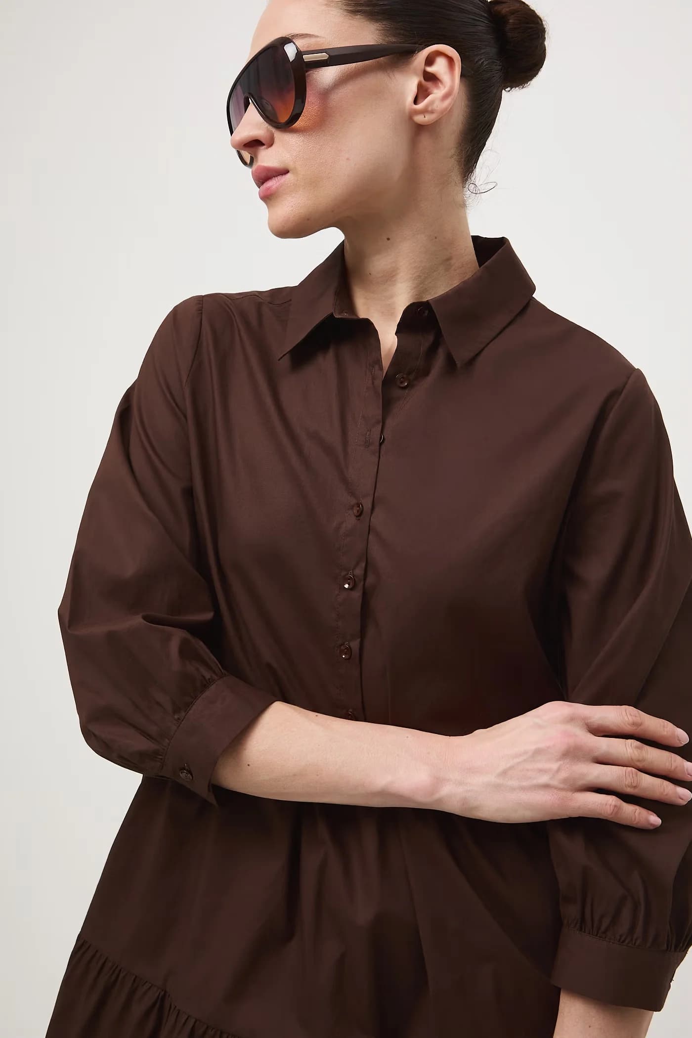 Платье-рубашка - фото 6