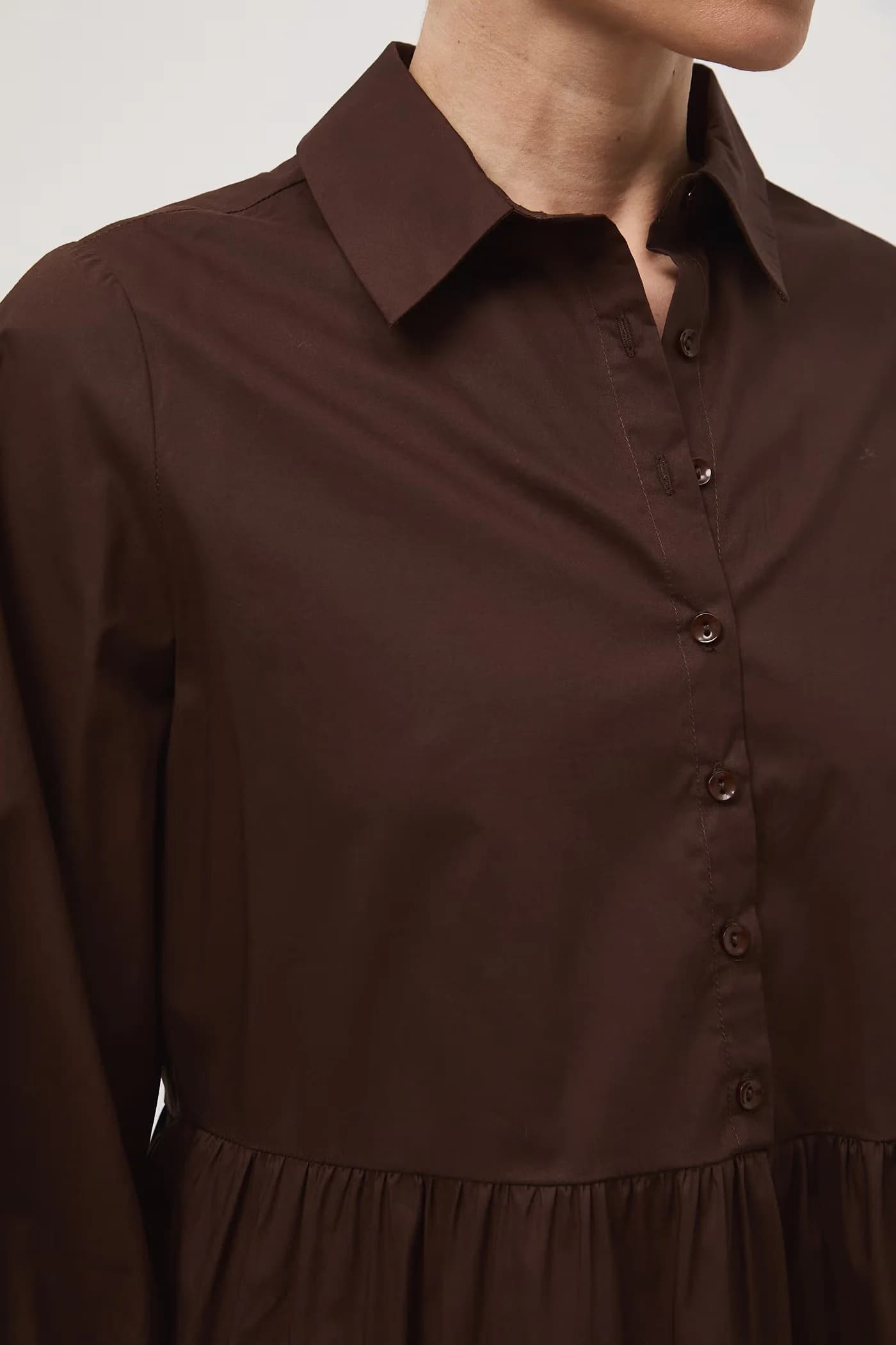 Платье-рубашка - фото 7