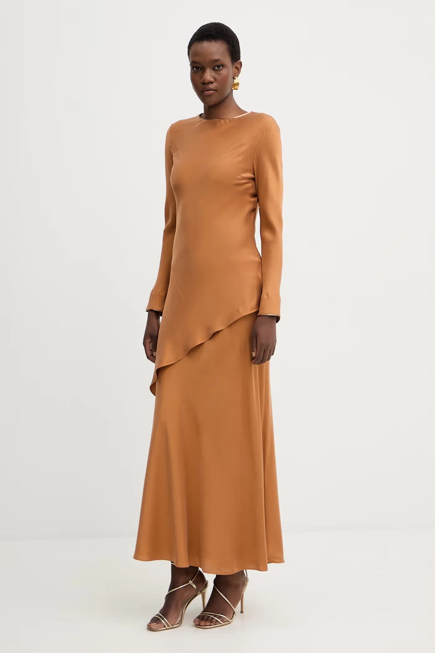 шелковое платье MCOFASE - фото 2