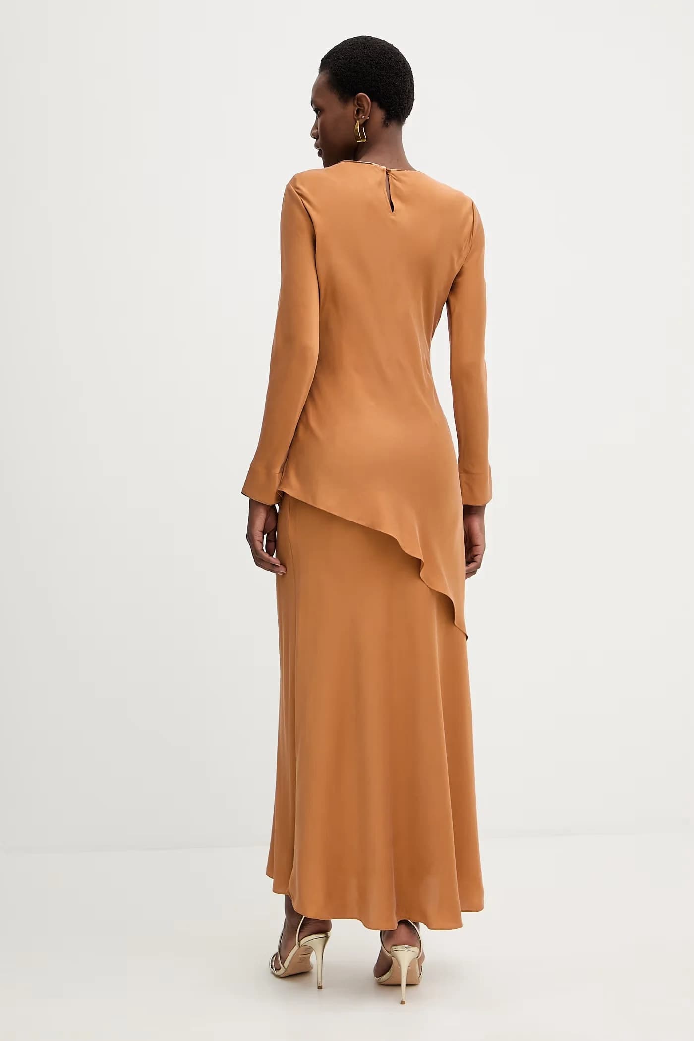 шелковое платье MCOFASE - фото 3