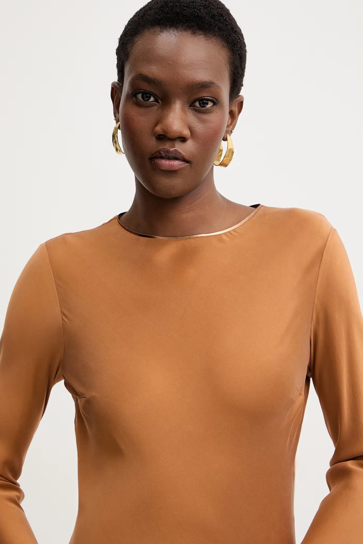 шелковое платье MCOFASE - фото 4