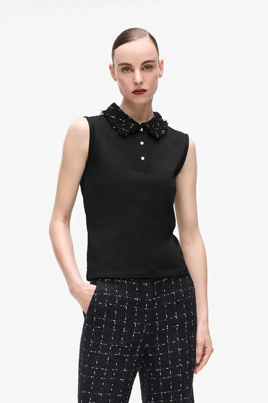 Топ из смесовой шерсти