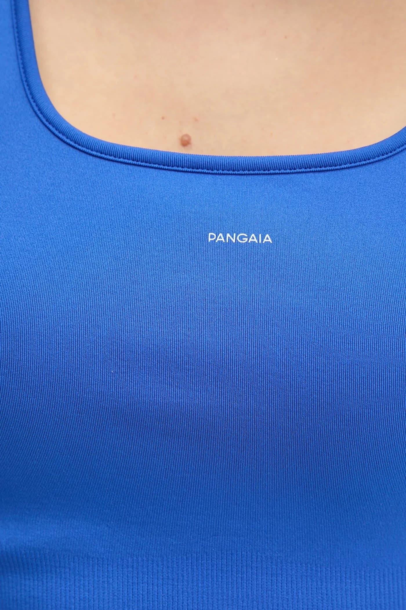 Топ-майка из эластичной ткани в рубчик - фото 5