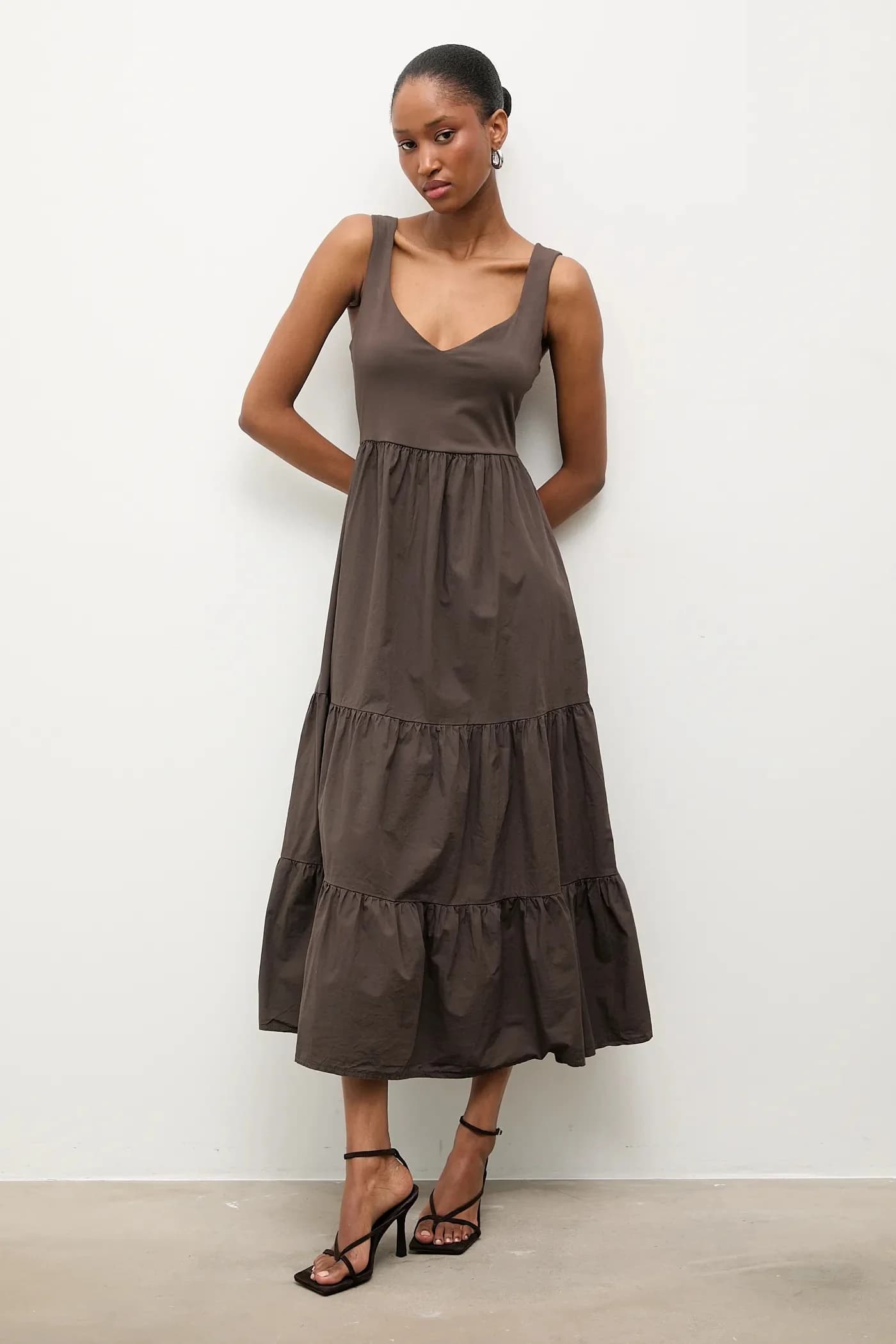 Хлопковое платье - фото 2