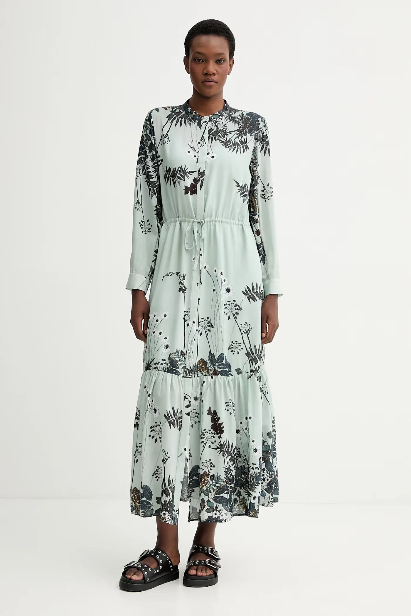 БЕРНАДЕТТА шелковое платье